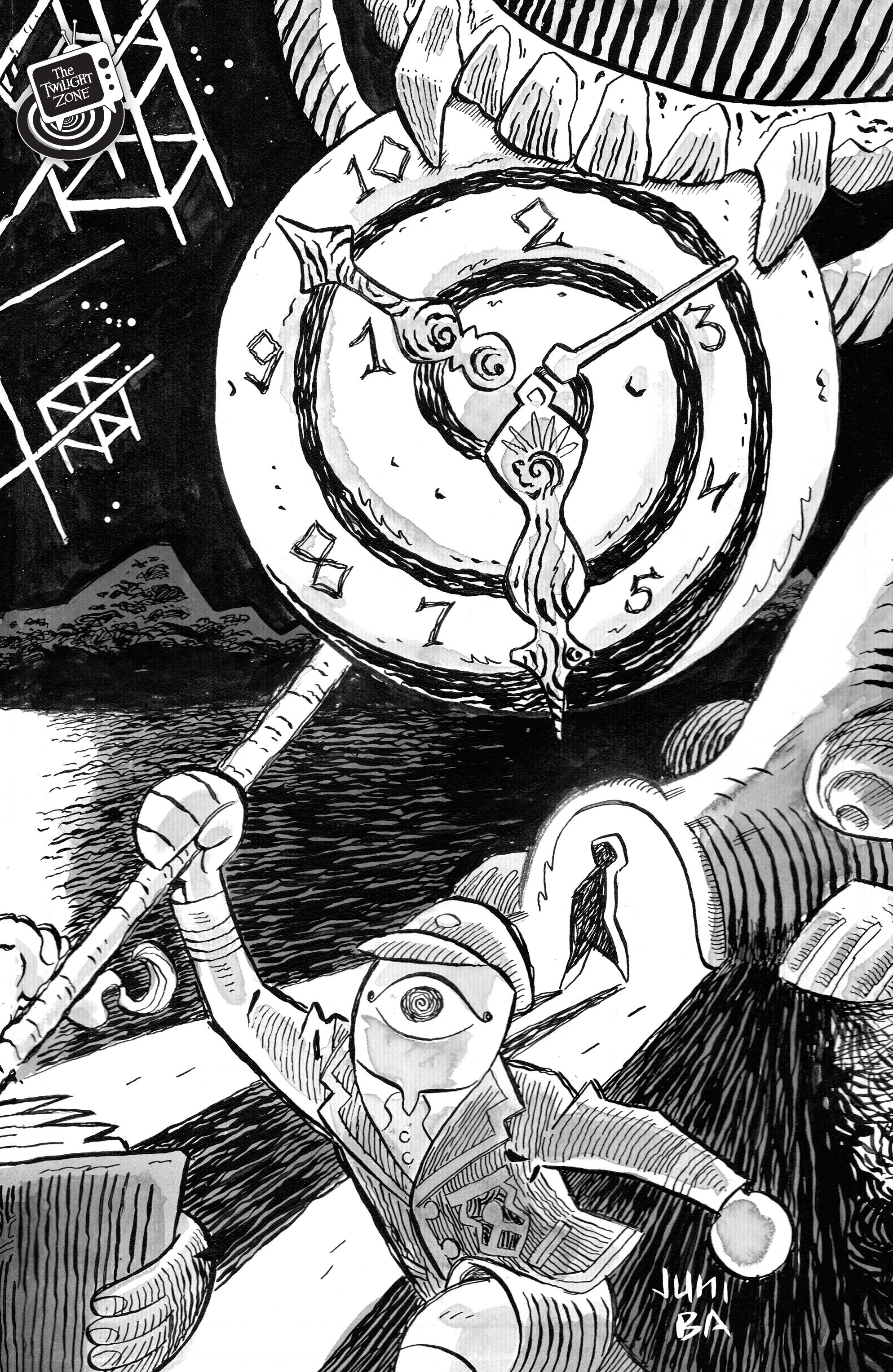 The Twilight Zone #9 Variant B (Ba Connecting Cover)