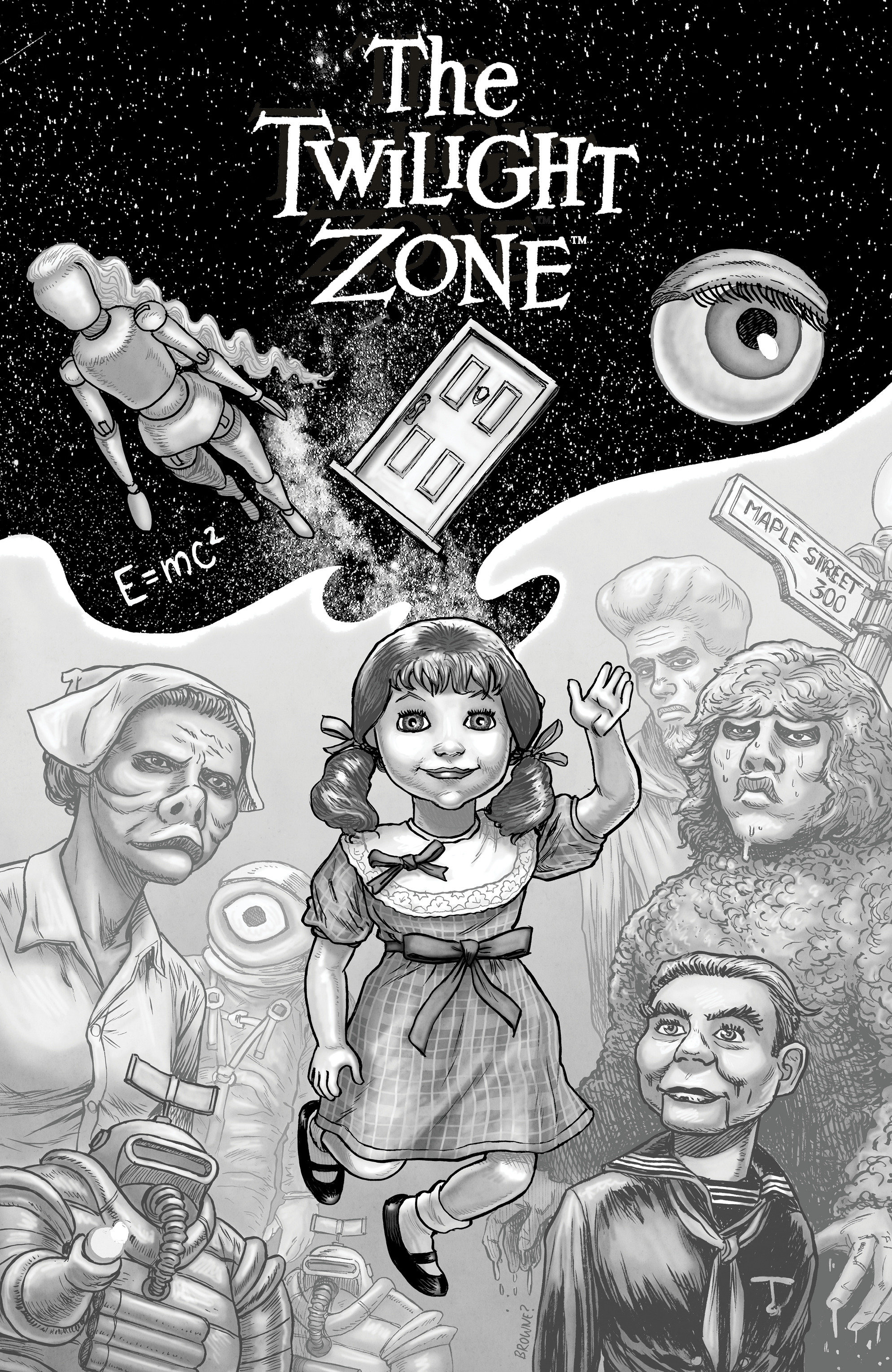 The Twilight Zone #10 Variant Ri (10) (Browne)