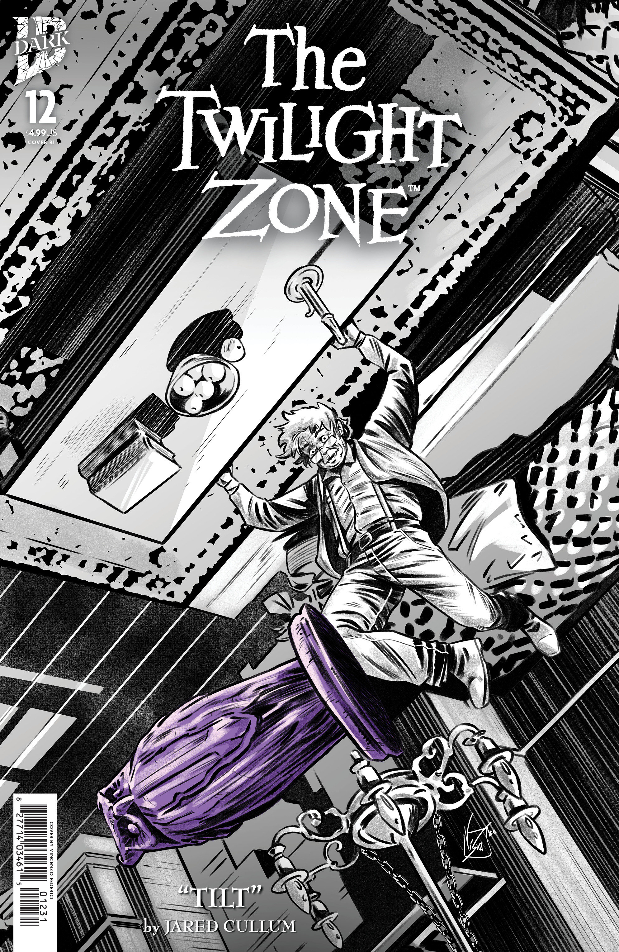 The Twilight Zone #12 Variant Ri (10) (Federici)