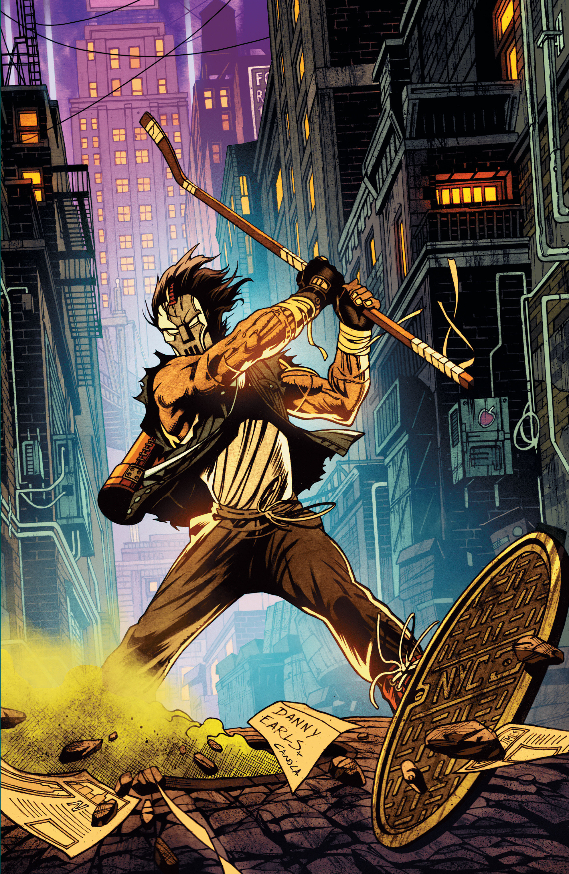 Weekly Pull list - Teenage Mutant Ninja Turtles: Casey Jones #1 Variant RI (25) (Earls Full Art)