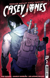  SEP250598 | TEENAGE MUTANT NİNJA TURTLES CASEY JONES @2 VARİANT B (CİZMESİJA) PRE ORDER/ÖN SİPARİŞ [SEP25] | IDW  