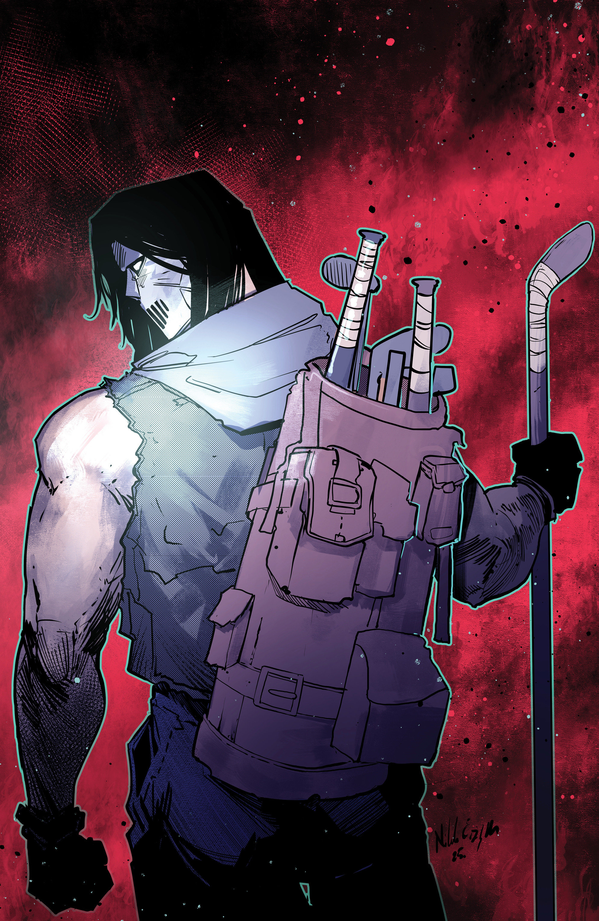 Weekly Pull list - Teenage Mutant Ninja Turtles: Casey Jones #2 Variant RI (25) (Cizmesija Full Art)
