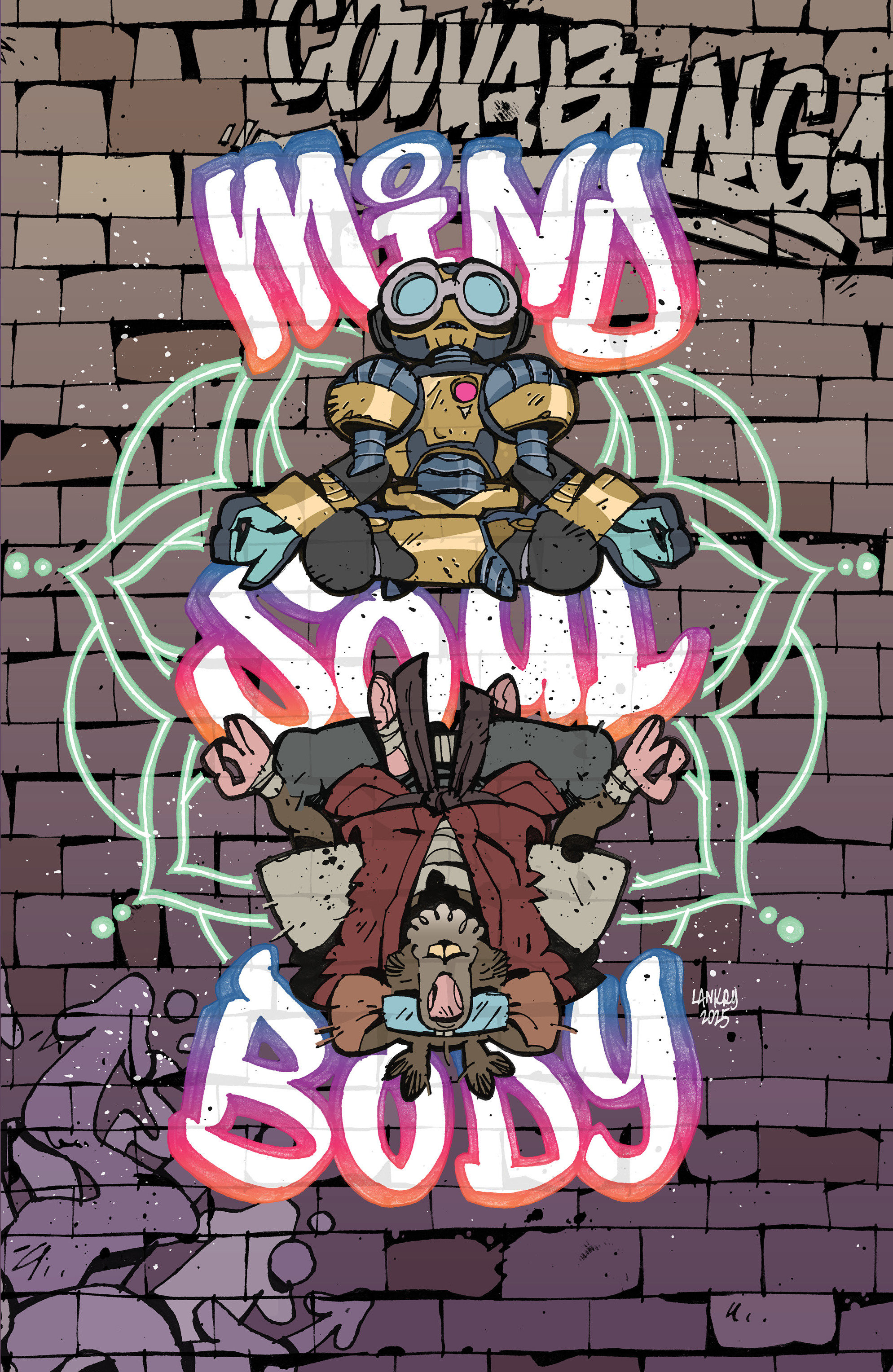 Tales Of The Teenage Mutant Ninja Turtles #6 Variant Ri (25) (Lankry Mural Full Art)