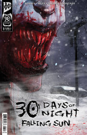 FOC06092025321 | 30 DAYS OF NİGHT FALLİNG SUN @1 VARİANT B (DAMİEN WORM) PRE ORDER [FOC 0609] | IDW  