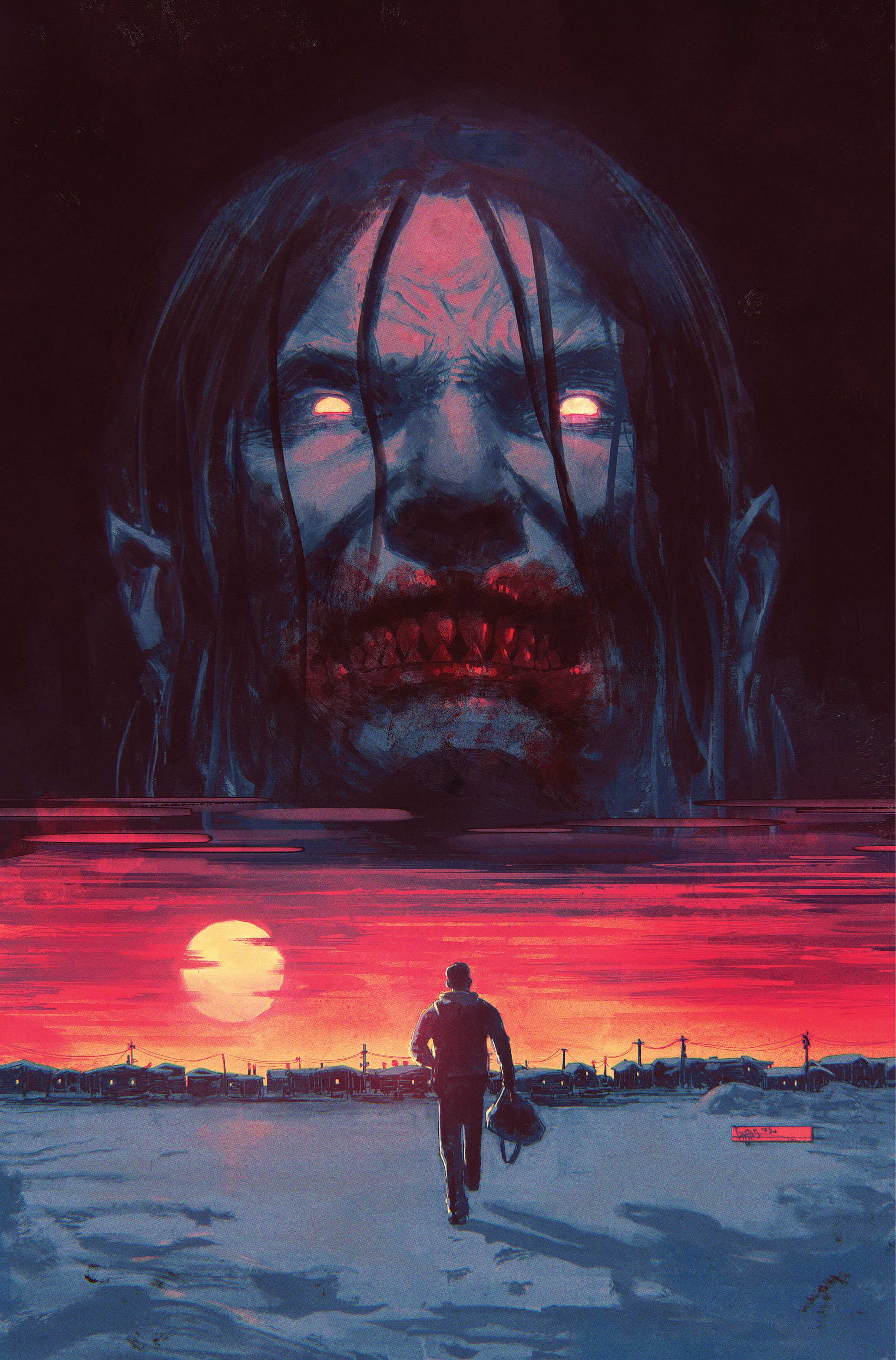 Weekly Pull list - 30 Days of Night: Falling Sun #1 Variant RI (25) (Shehan Full Art)