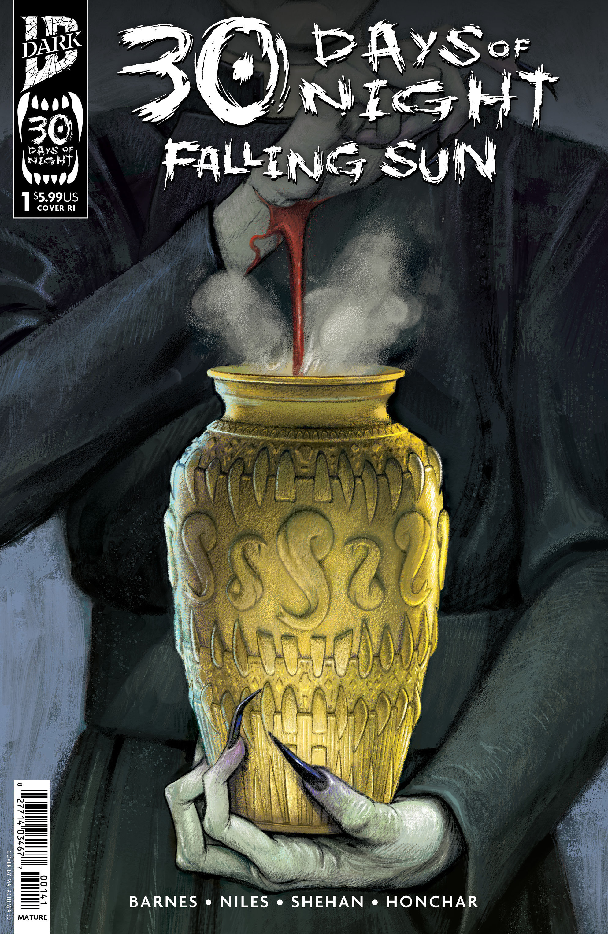 Weekly Pull list - 30 Days of Night: Falling Sun #1 Variant RI (50) (Ward)