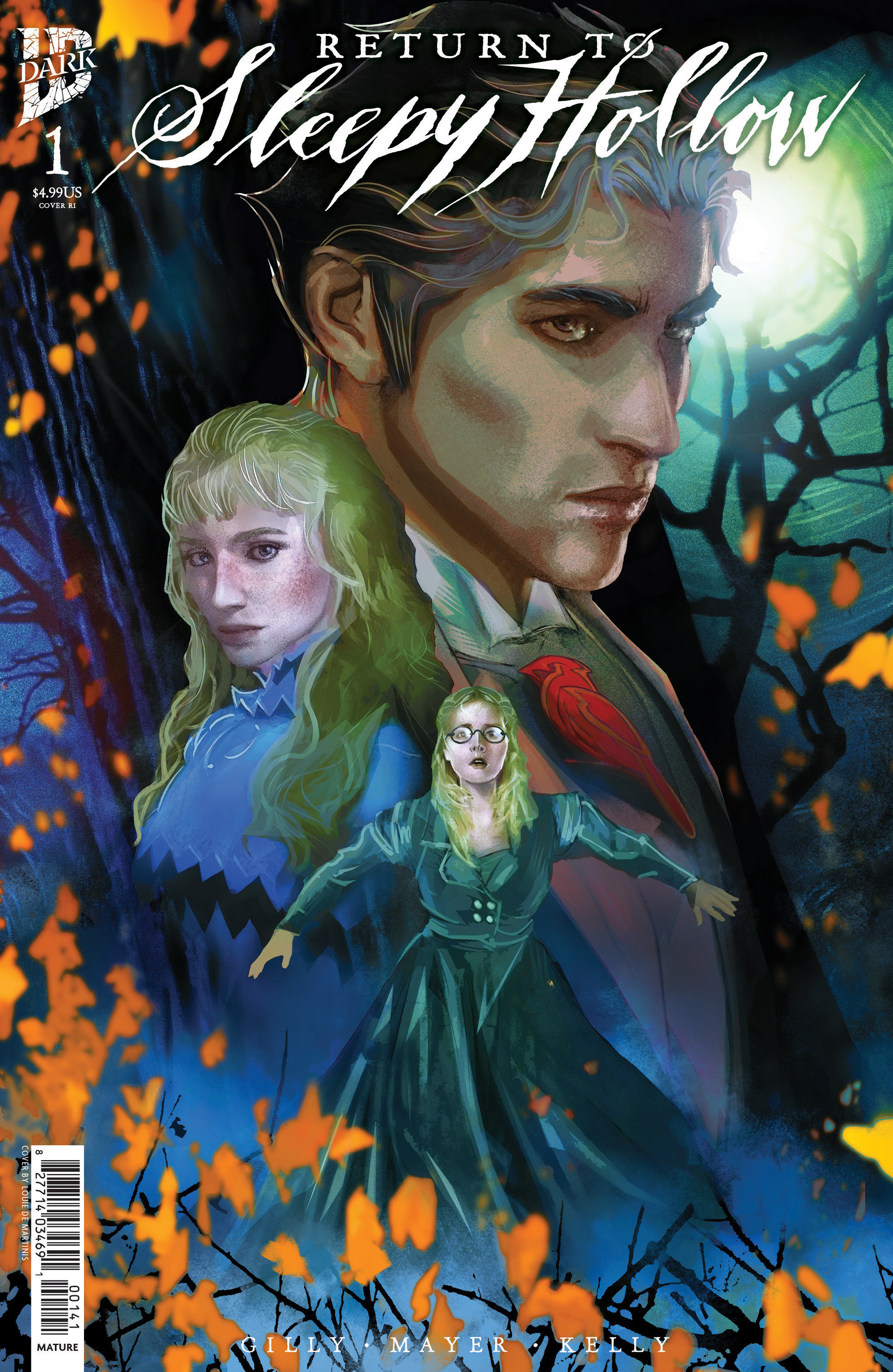 Return to Sleepy Hollow #1 Variant RI (15) (De Martinis)