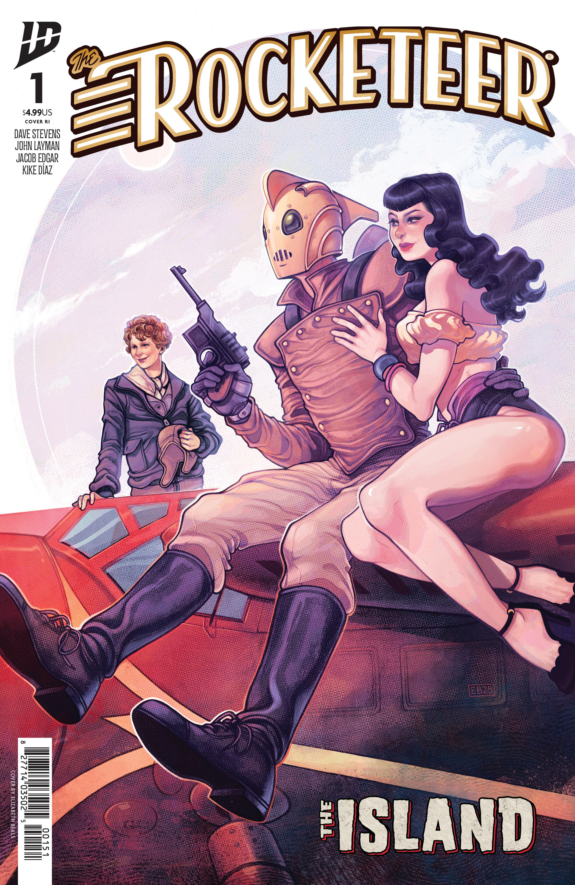 The Rocketeer: The Island #1 Variant Ri (25) (Beals)