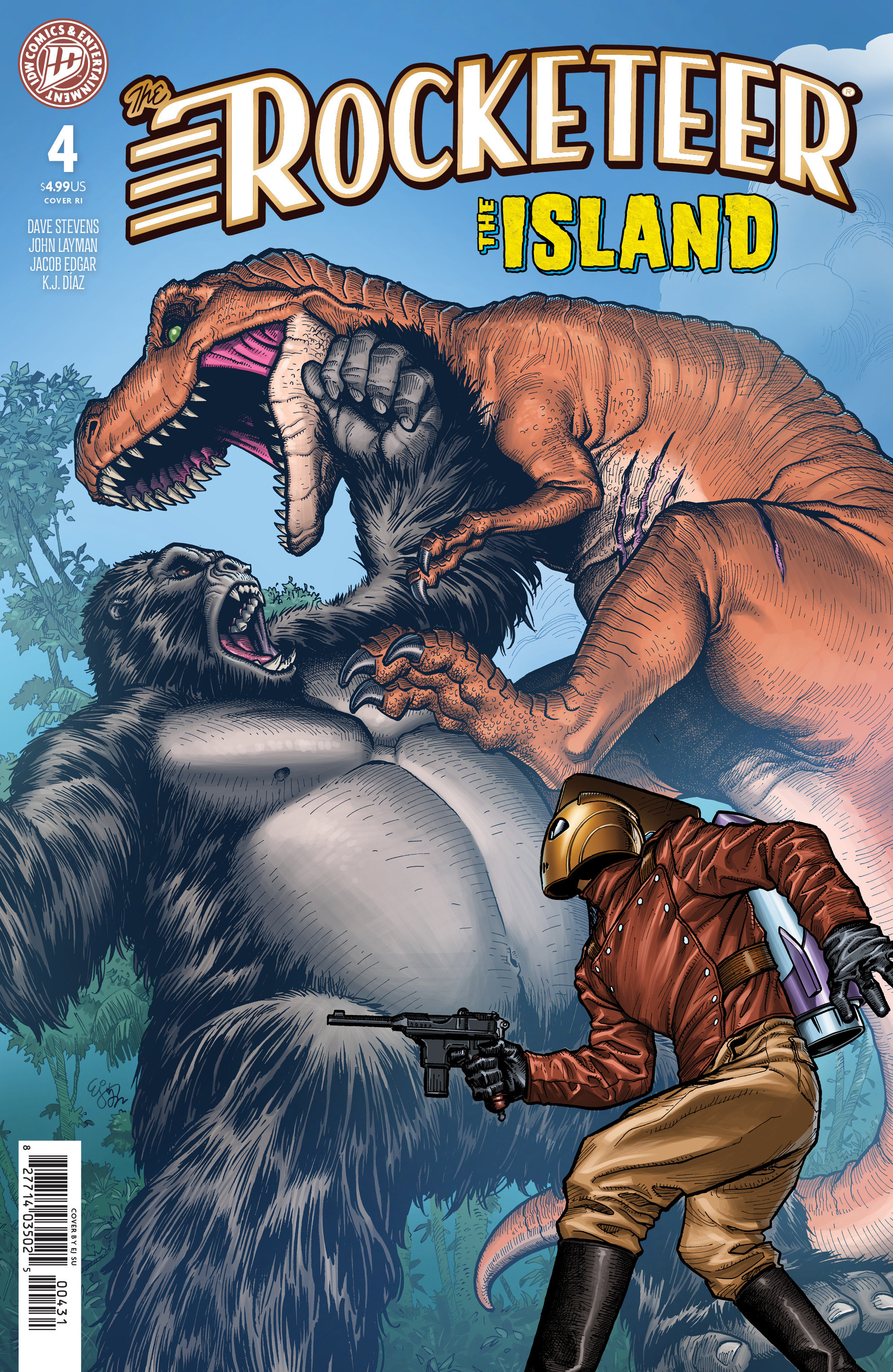 The Rocketeer: The Island #4 Variant Ri (10) (Su)