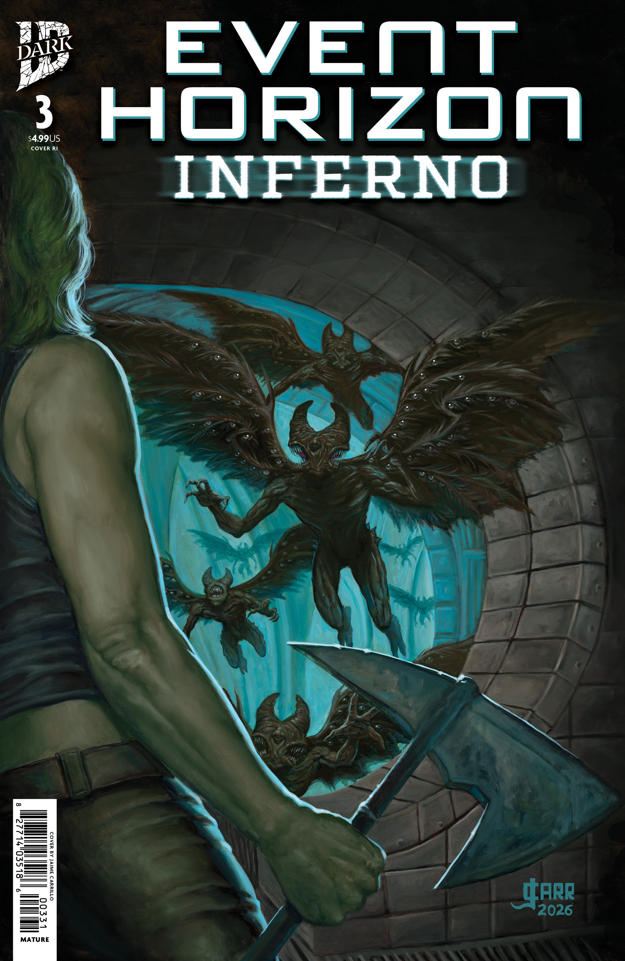Event Horizon: Inferno #3 Variant Ri (15) (Carrillo)