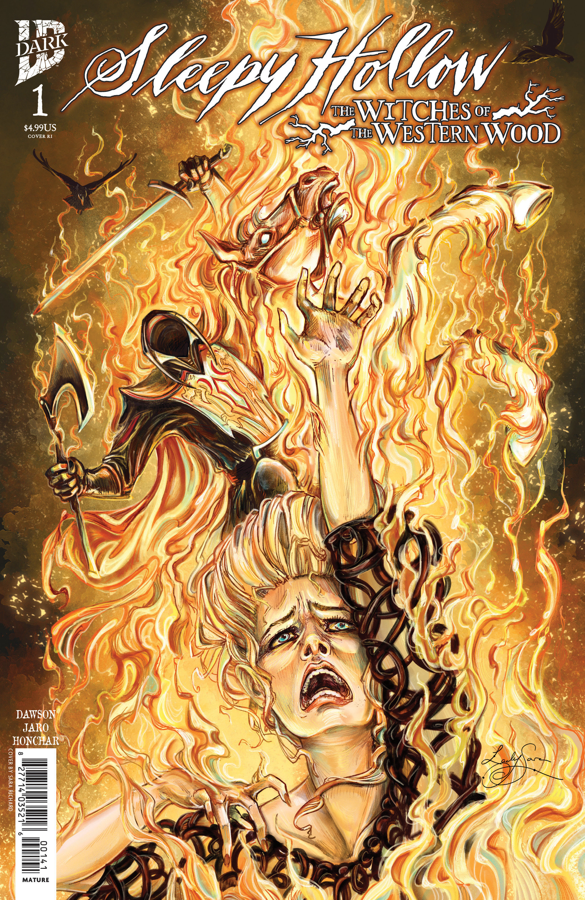 Sleepy Hollow: The Witches Of The Western Wood #1 Variant Ri (25) (Richard)