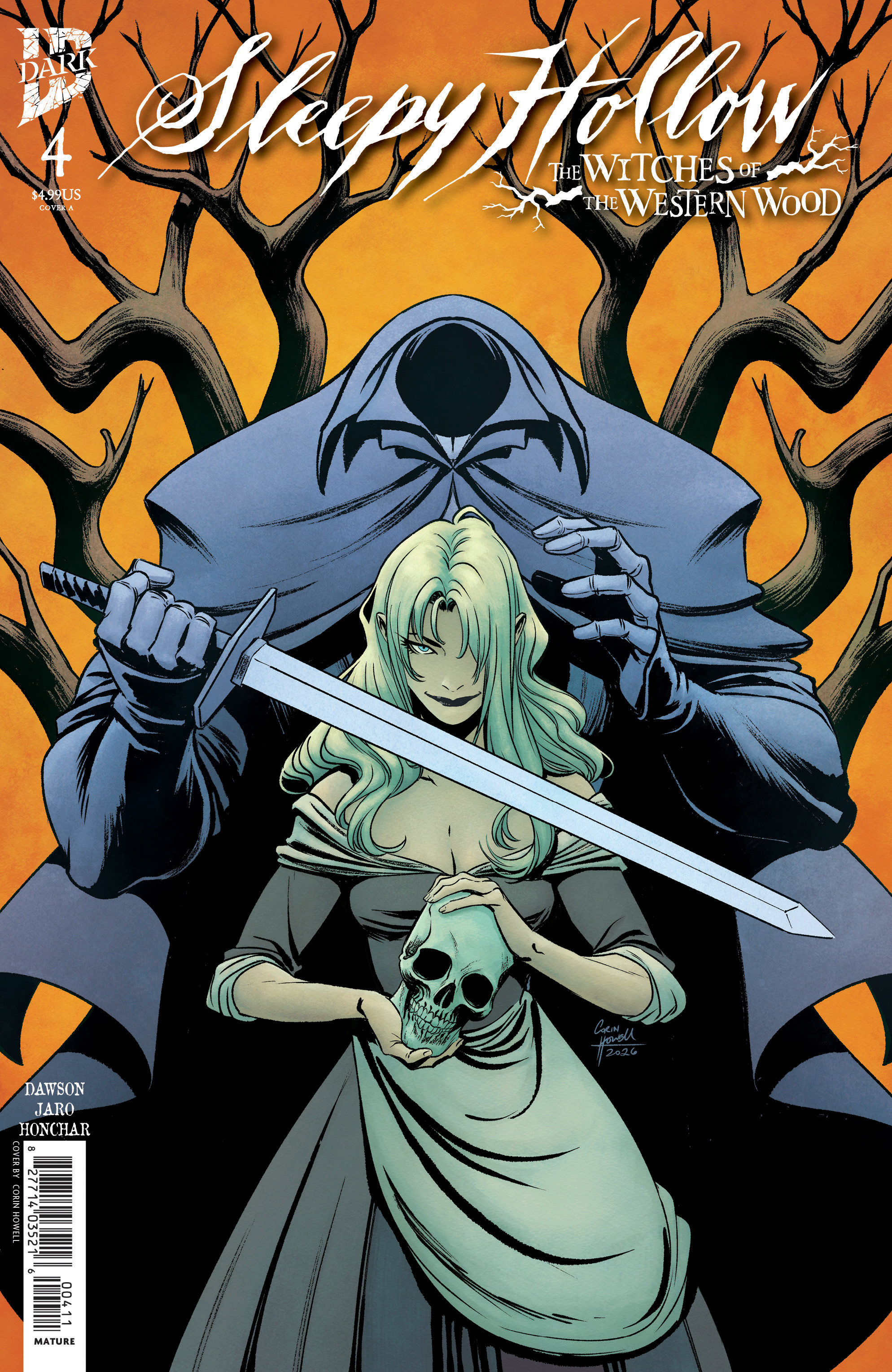 Sleepy Hollow: The Witches Of The Western Wood #4 Cover A (Howell)