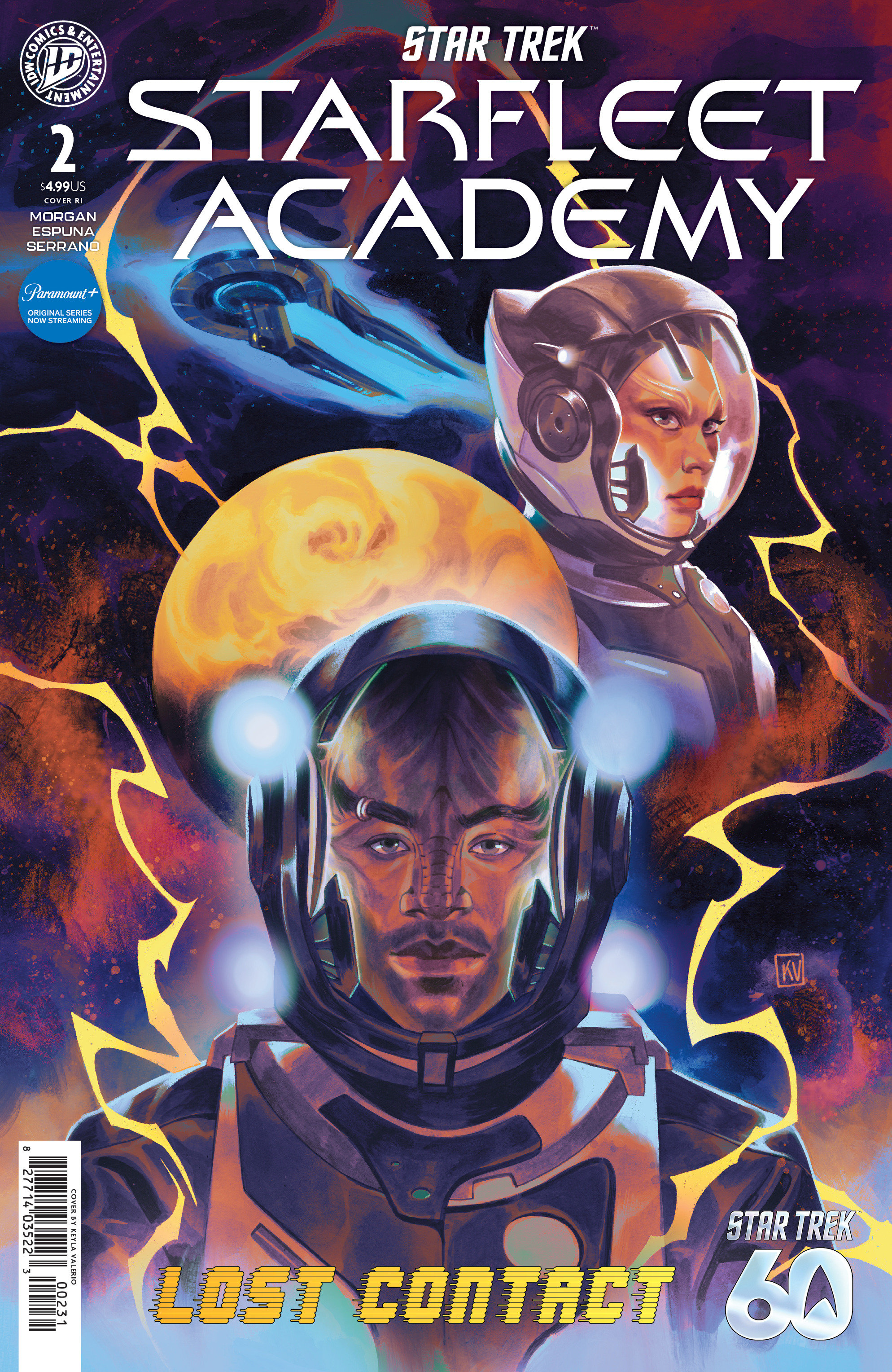 Star Trek: Starfleet Academy  Lost Contact #2 Variant Ri (25) (Valerio)