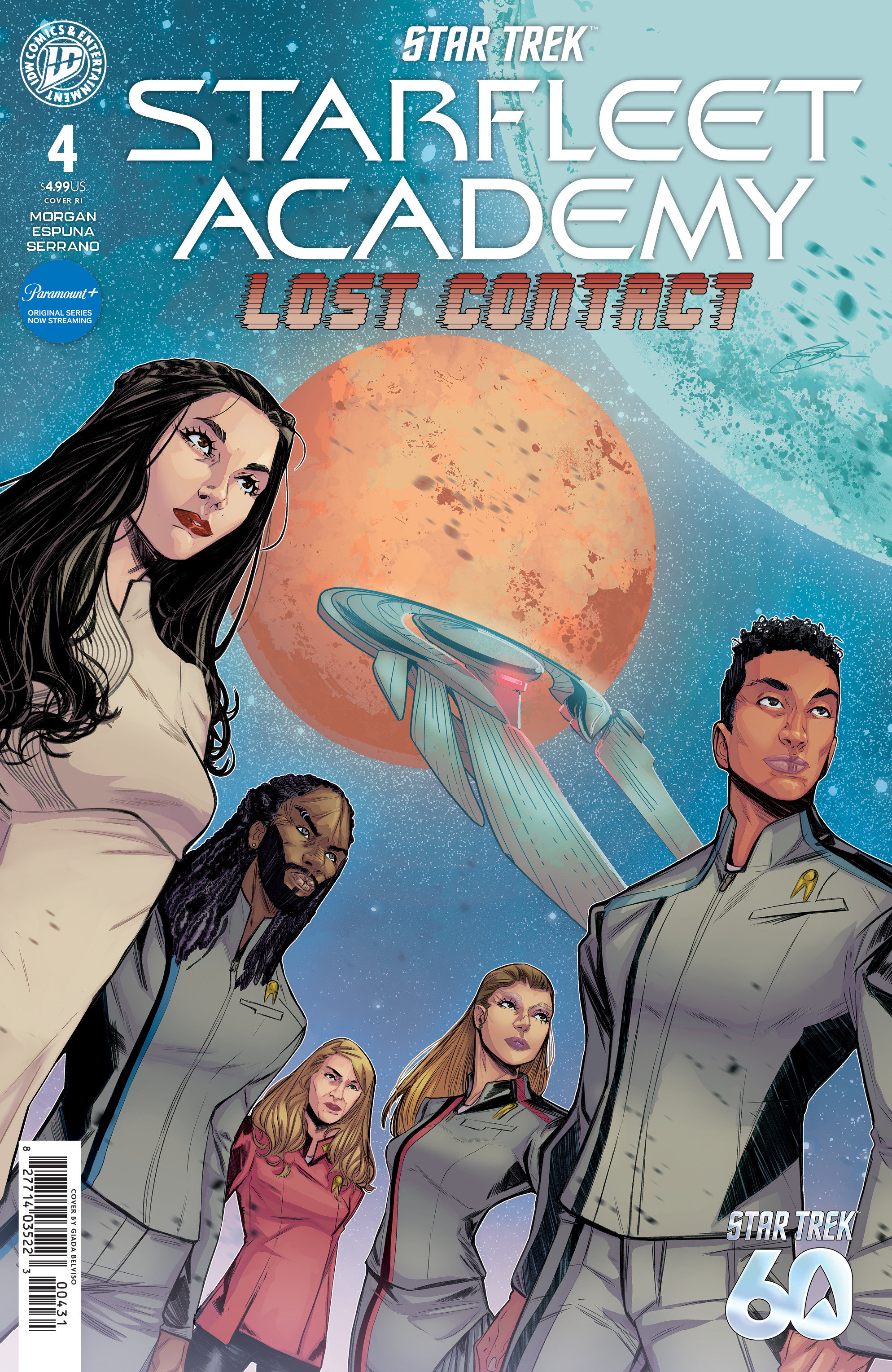 Star Trek: Starfleet Academy  Lost Contact #4 Variant Ri (10) (Belviso)