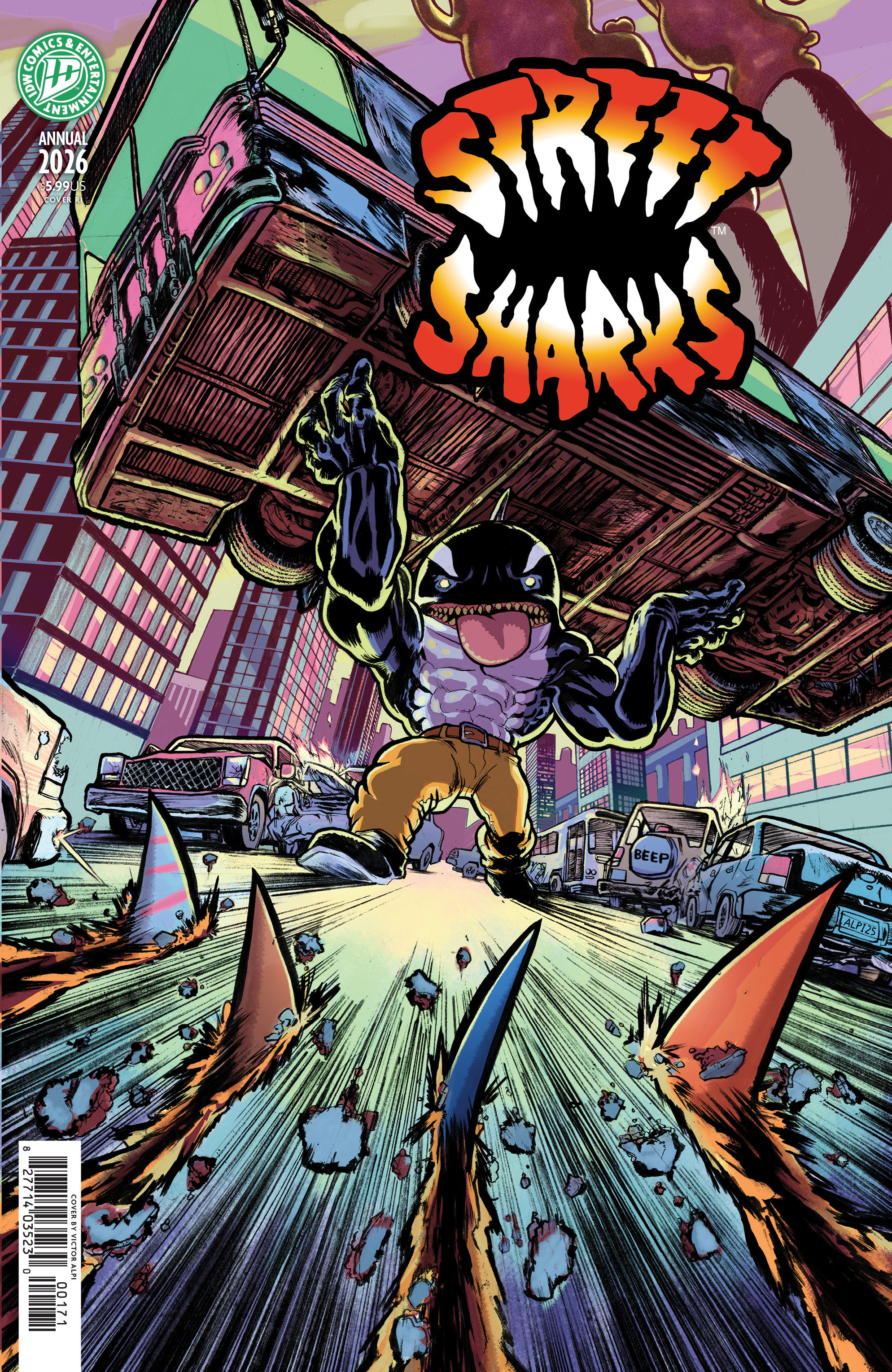 Street Sharks: Annual 2026 Variant Ri (50) (Alpi)