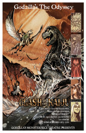  APR2003260152 | GODZİLLAS MONSTERPİECE THEATRE PRESENTS GODZİLLAS THE ODYSSEY VARİANT C (TUNİCA MOVİE HOMAGE COVER) PRE ORDER/ÖN SİPARİŞ [APR26] | PRH  