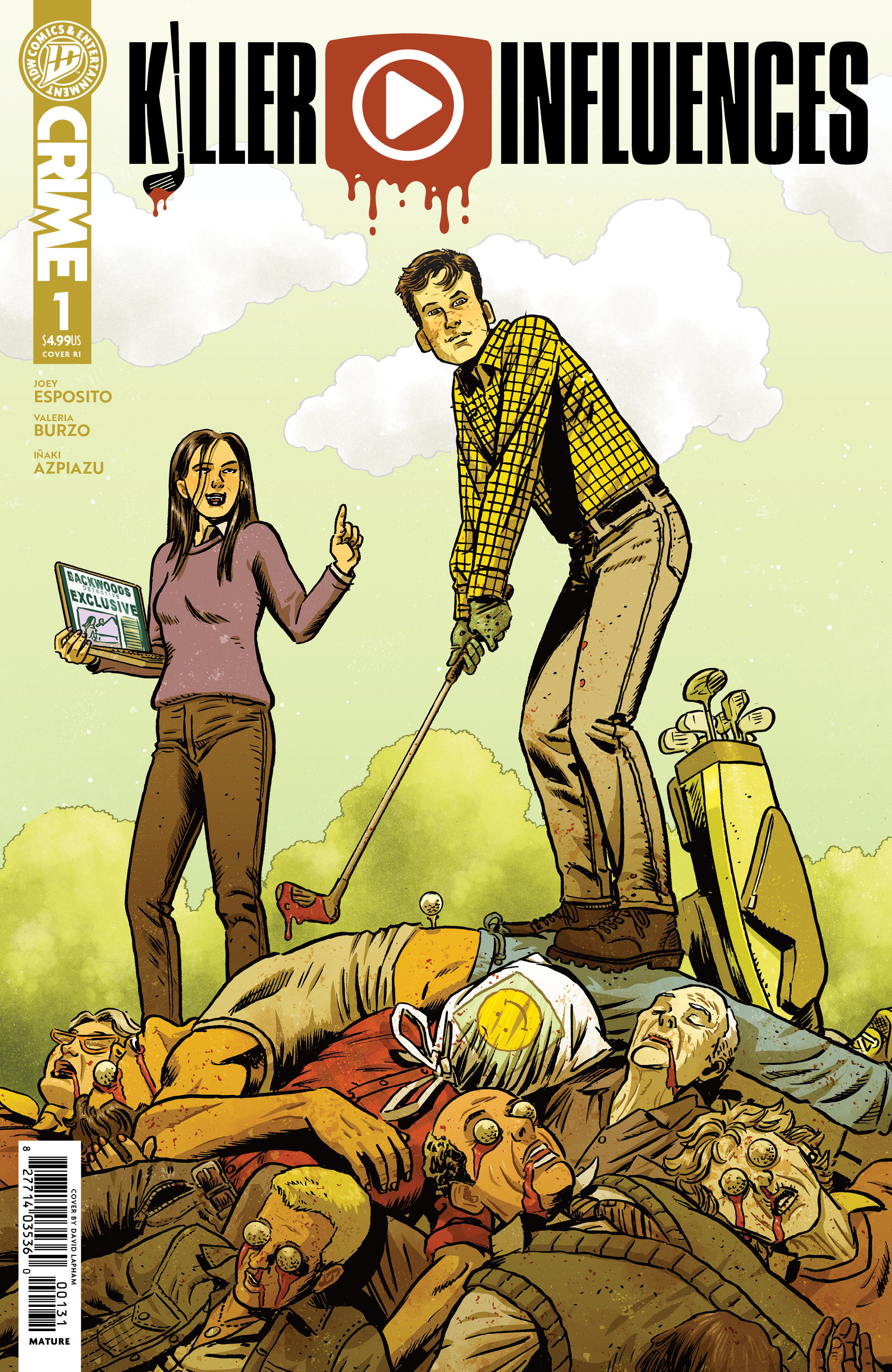 Killer Influences #1 Variant Ri (15) (Lapham)