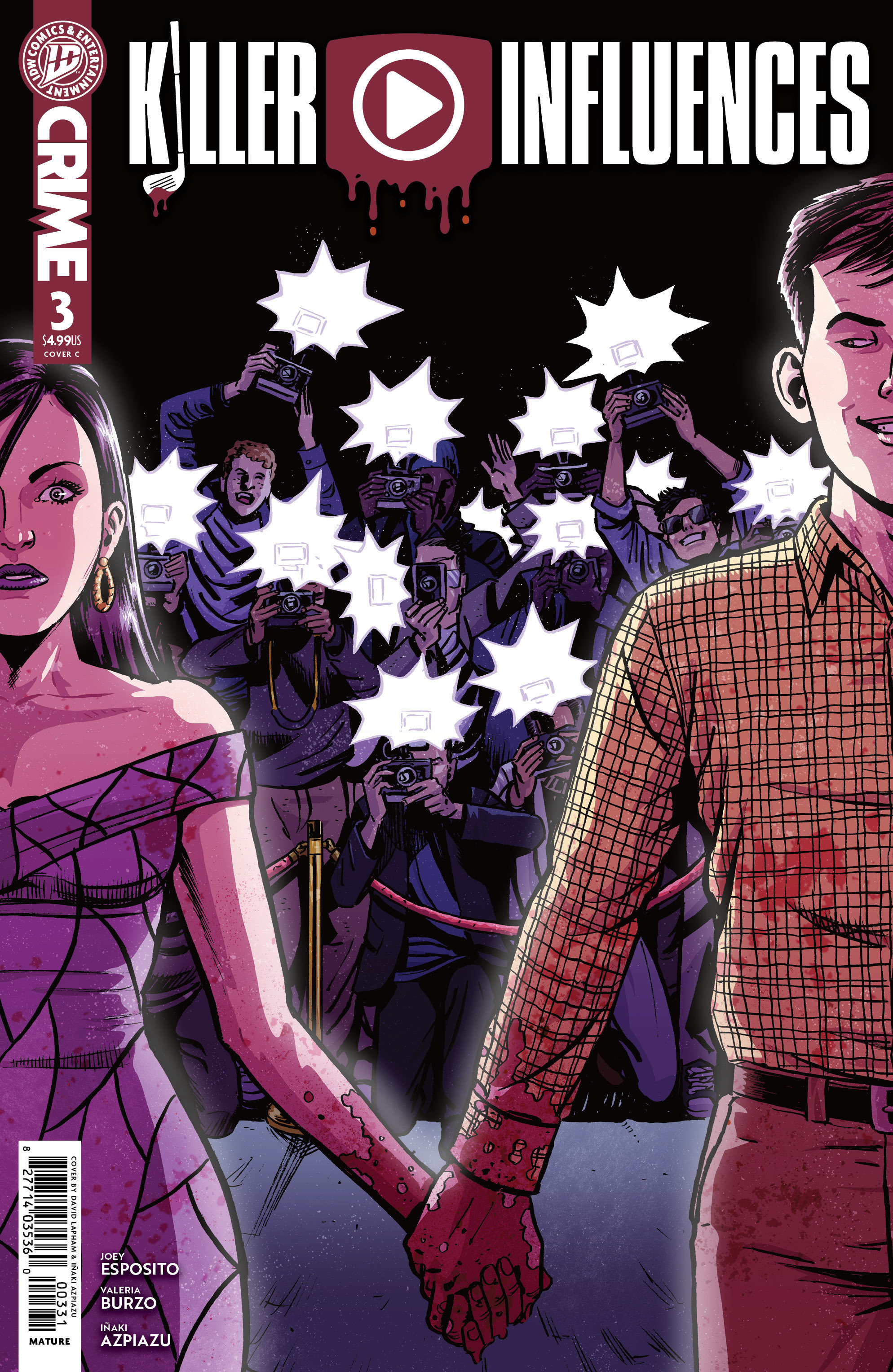 Killer Influences #3 Variant C (Lapham)