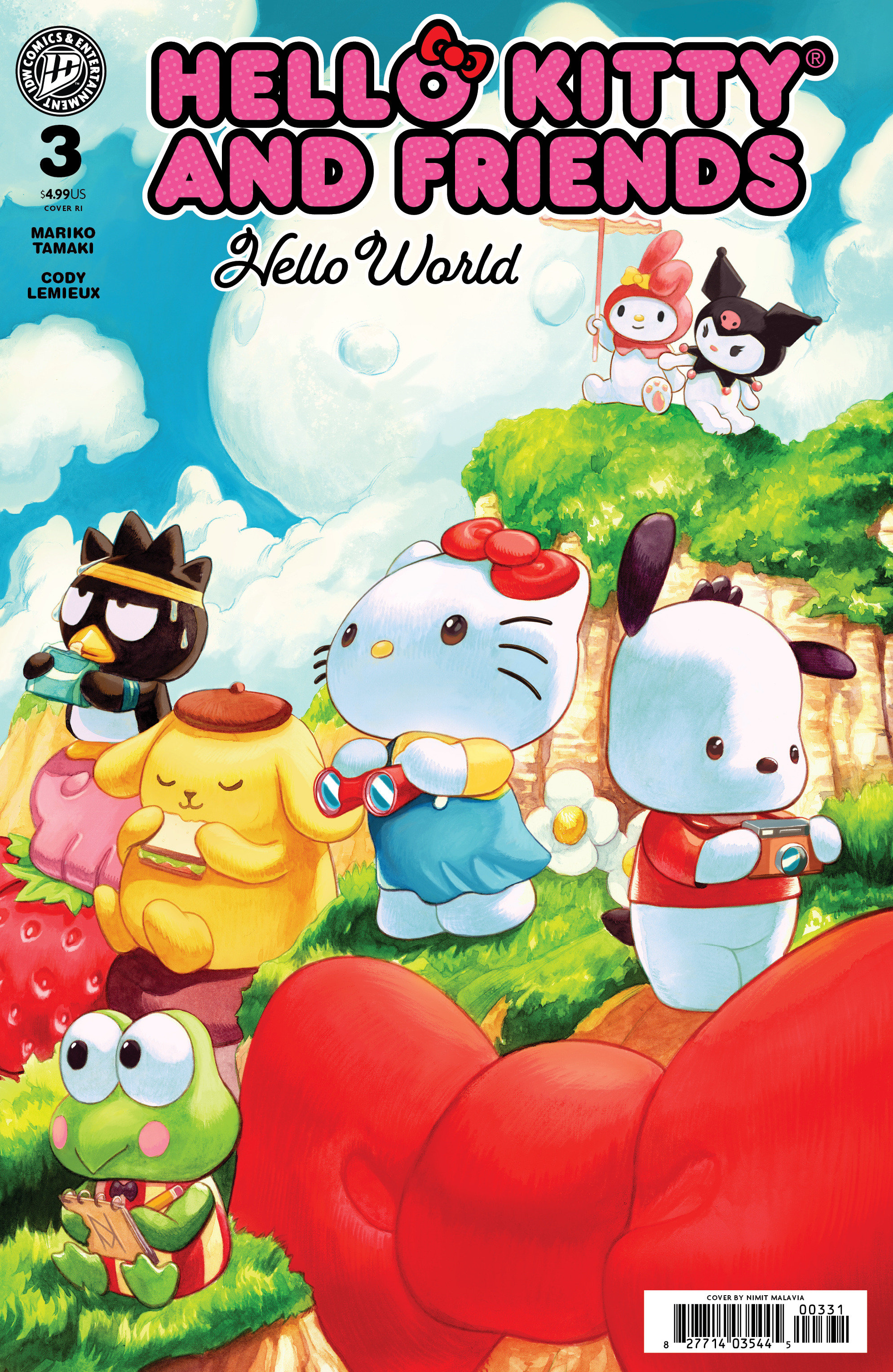 Hello Kitty And Friends: Hello World! #3 Variant Ri (10) (Malavia)