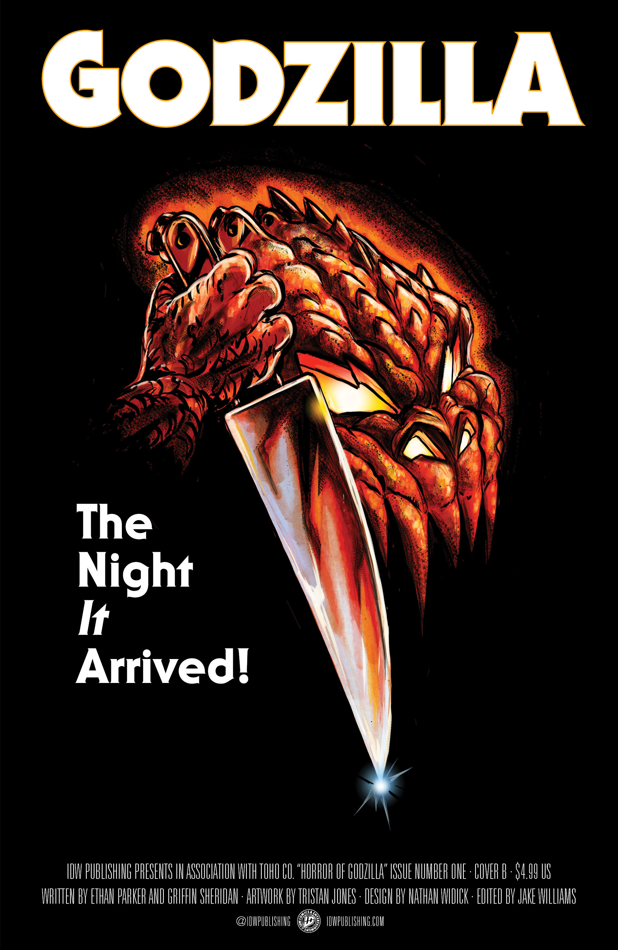 The Horror Of Godzilla [Kai Sei Era] #1 Variant B (Tunica Movie Homage Cover)