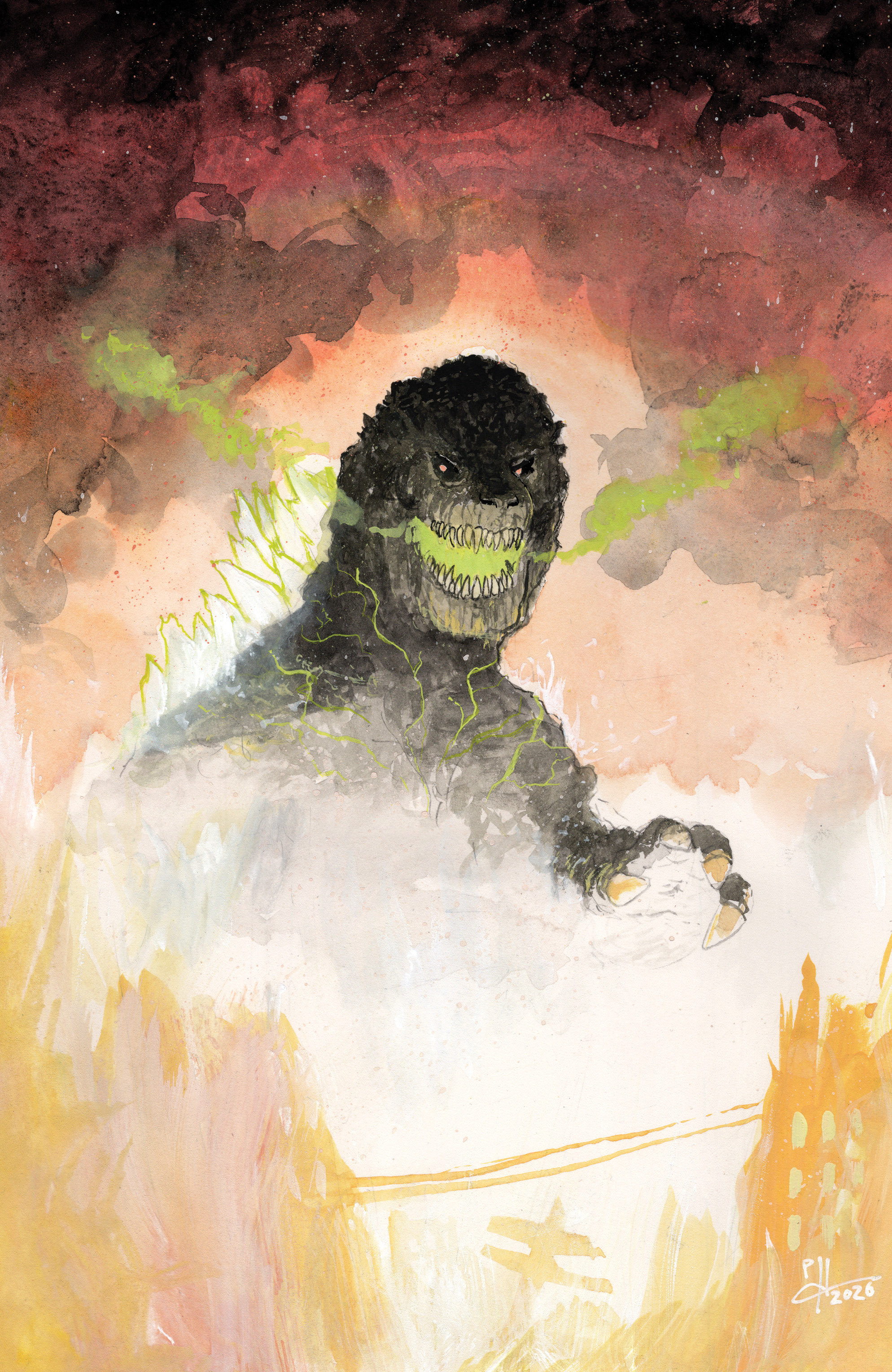 The Horror Of Godzilla [Kai Sei Era] #1 Variant Ri (25) (Horvath Full Art)
