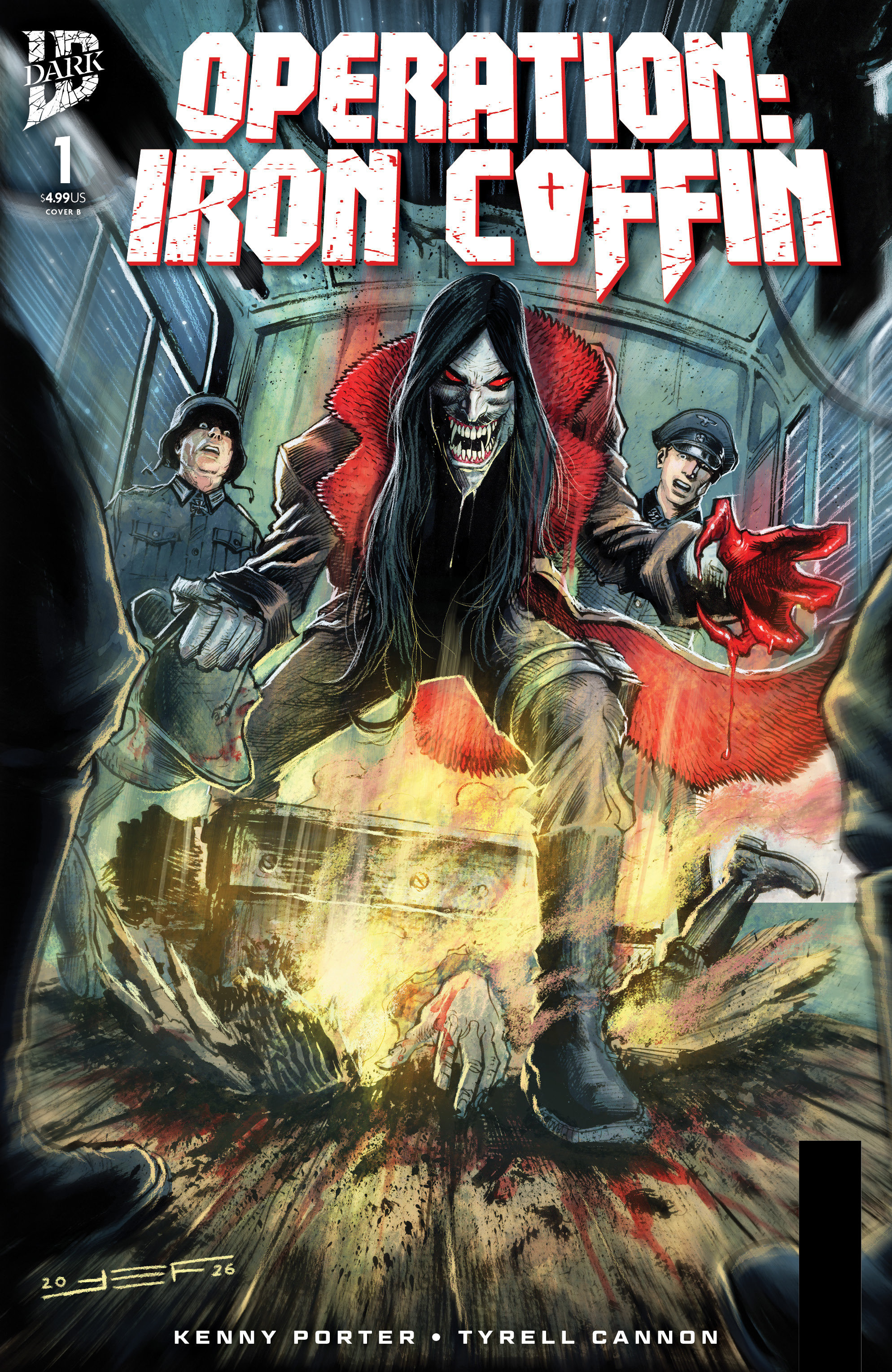 Operation: Iron Coffin #1 Variant B (Ferreyra)