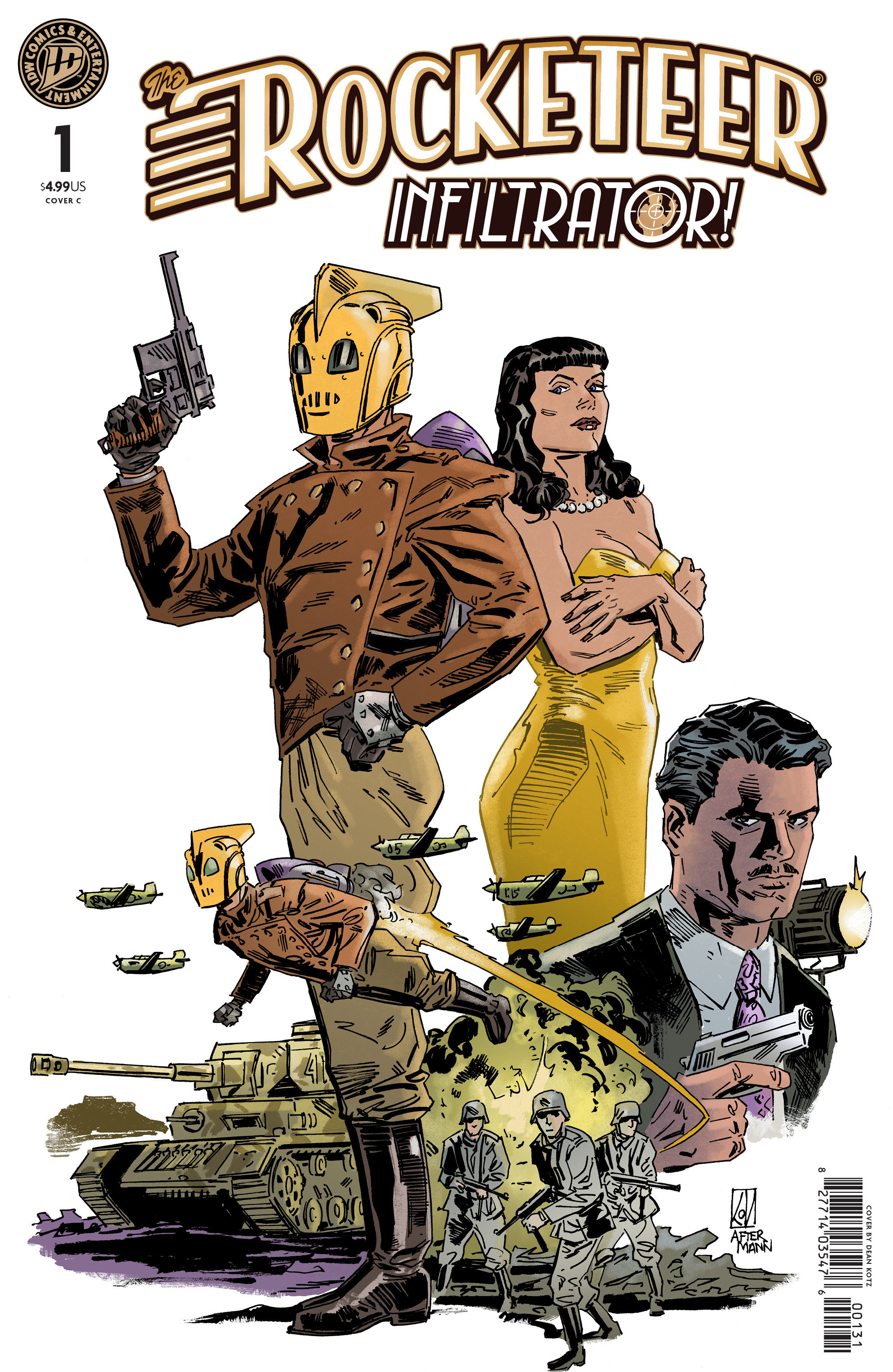 The Rocketeer: Infiltrator! #1 Variant C (Kotz)