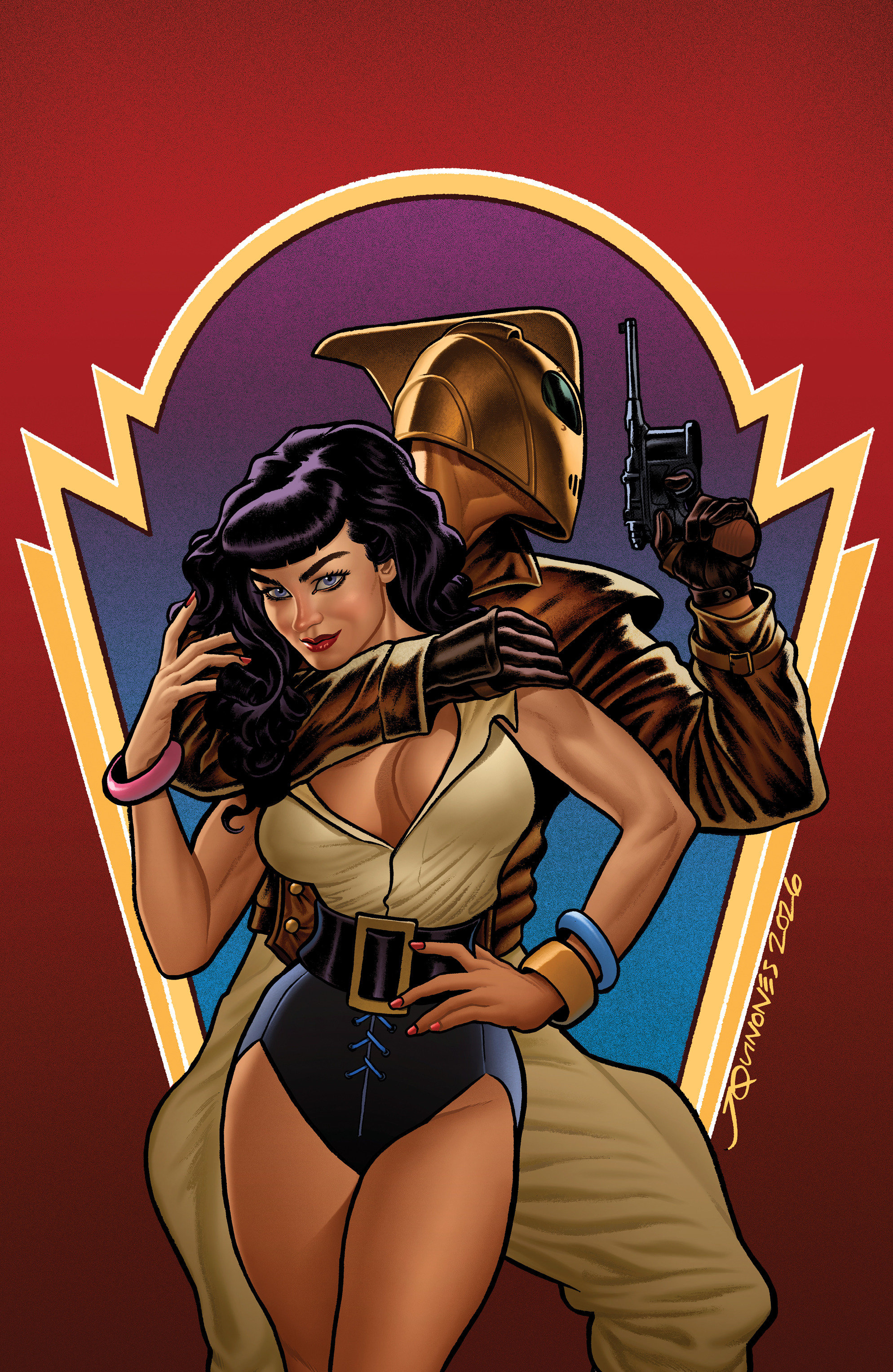 The Rocketeer: Infiltrator! #1 Variant Ri (25) (Quinones Full Art)