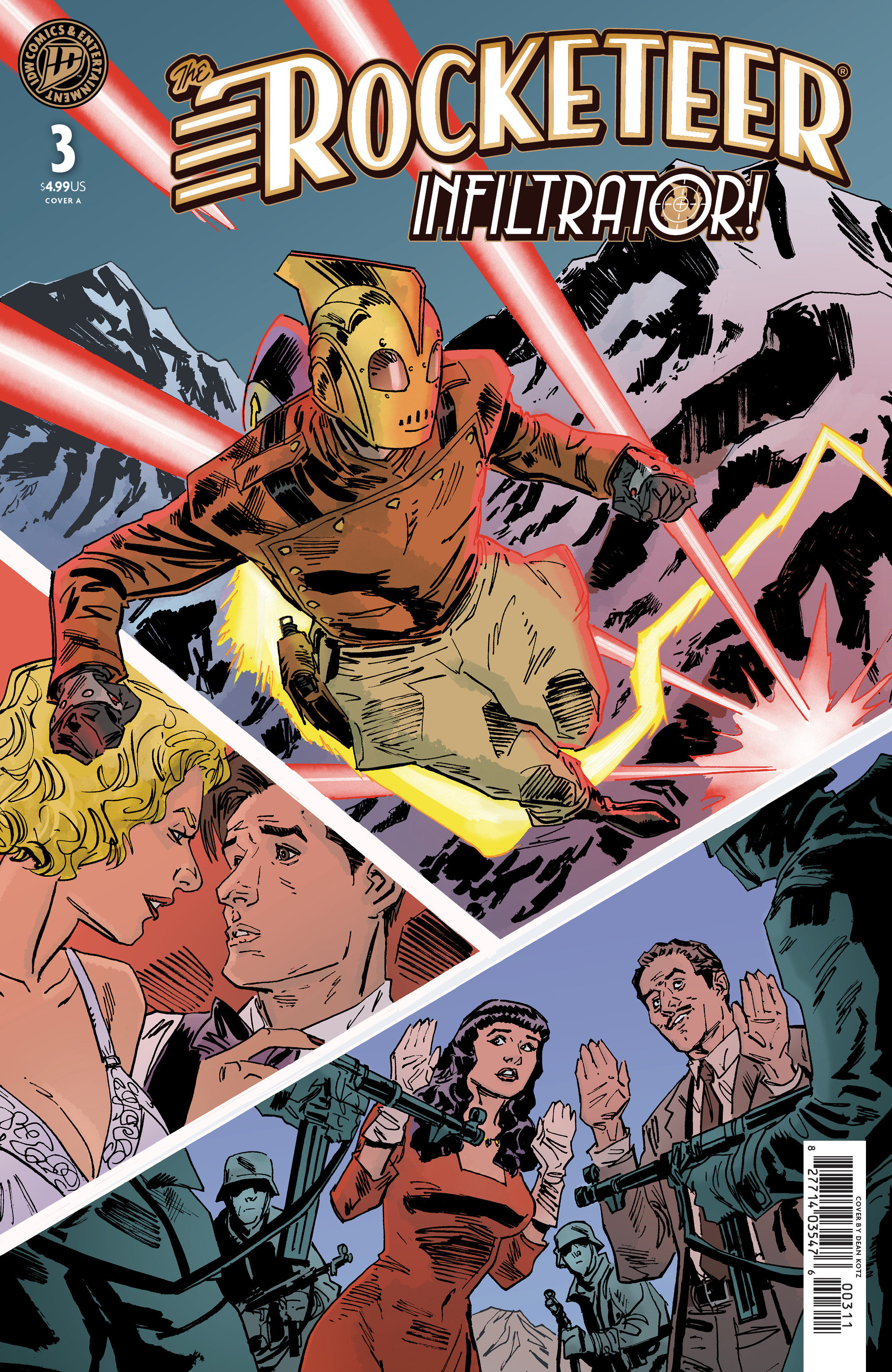 The Rocketeer: Infiltrator! #3 Cover A (Kotz)
