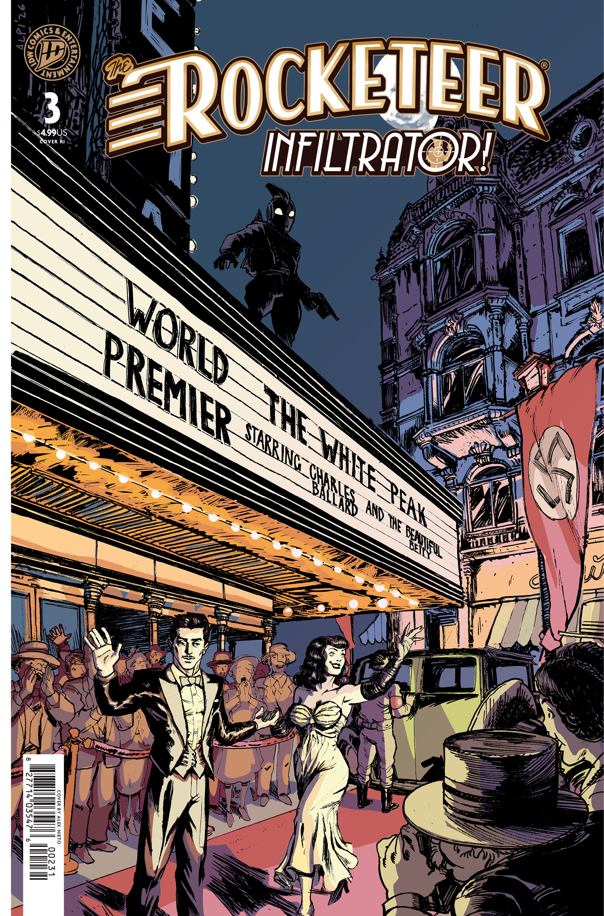 The Rocketeer: Infiltrator! #3 Variant Ri (10) (Alpi)