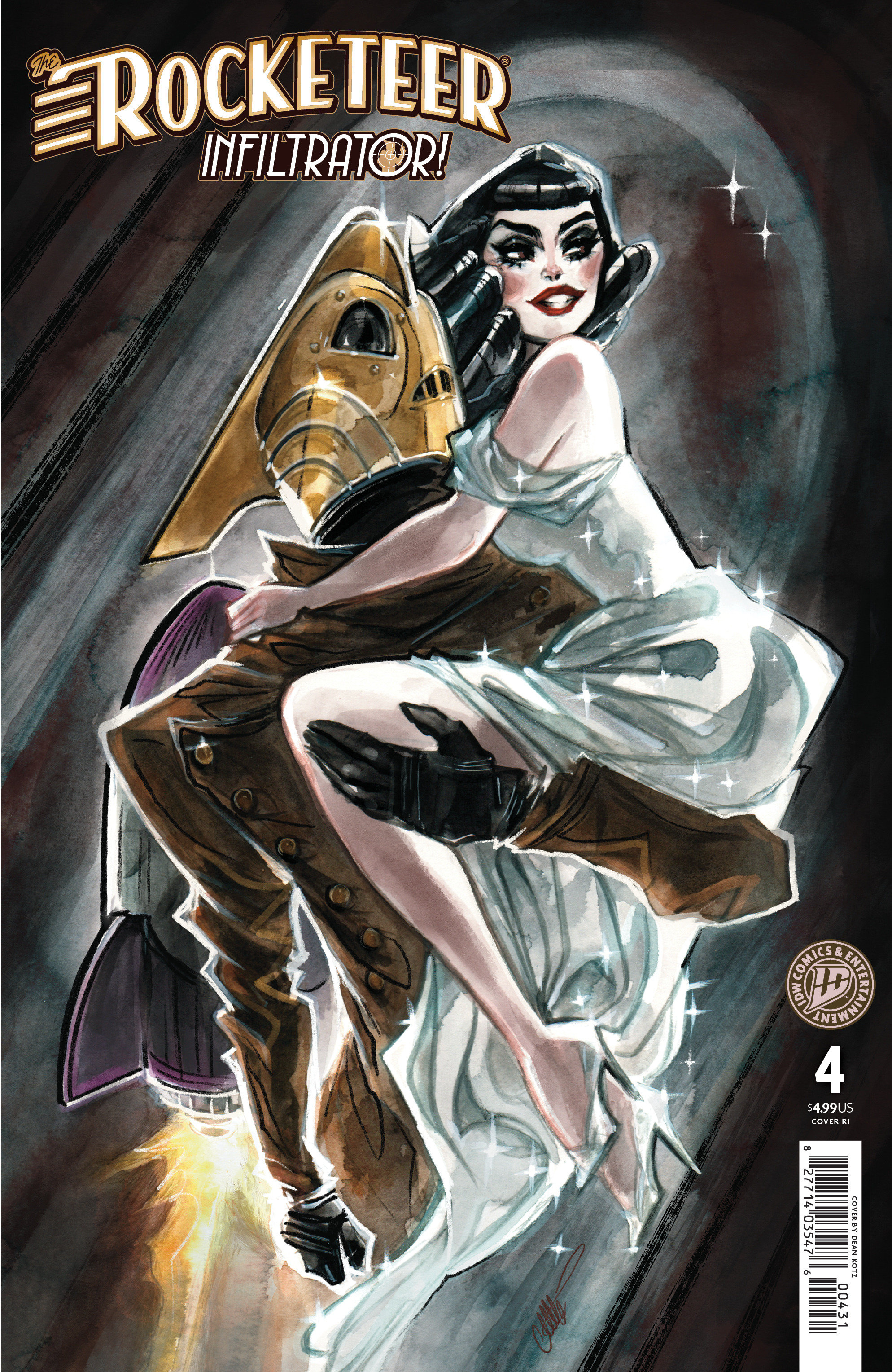 The Rocketeer: Infiltrator! #4 Variant Ri (10) (Wyzgala)