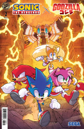  JUN200620261388 | SONİC THE HEDGEHOG X GODZİLLA @2 COVER A (LAWRENCE) PRE ORDER/ÖN SİPARİŞ [JUN26] | IDW  