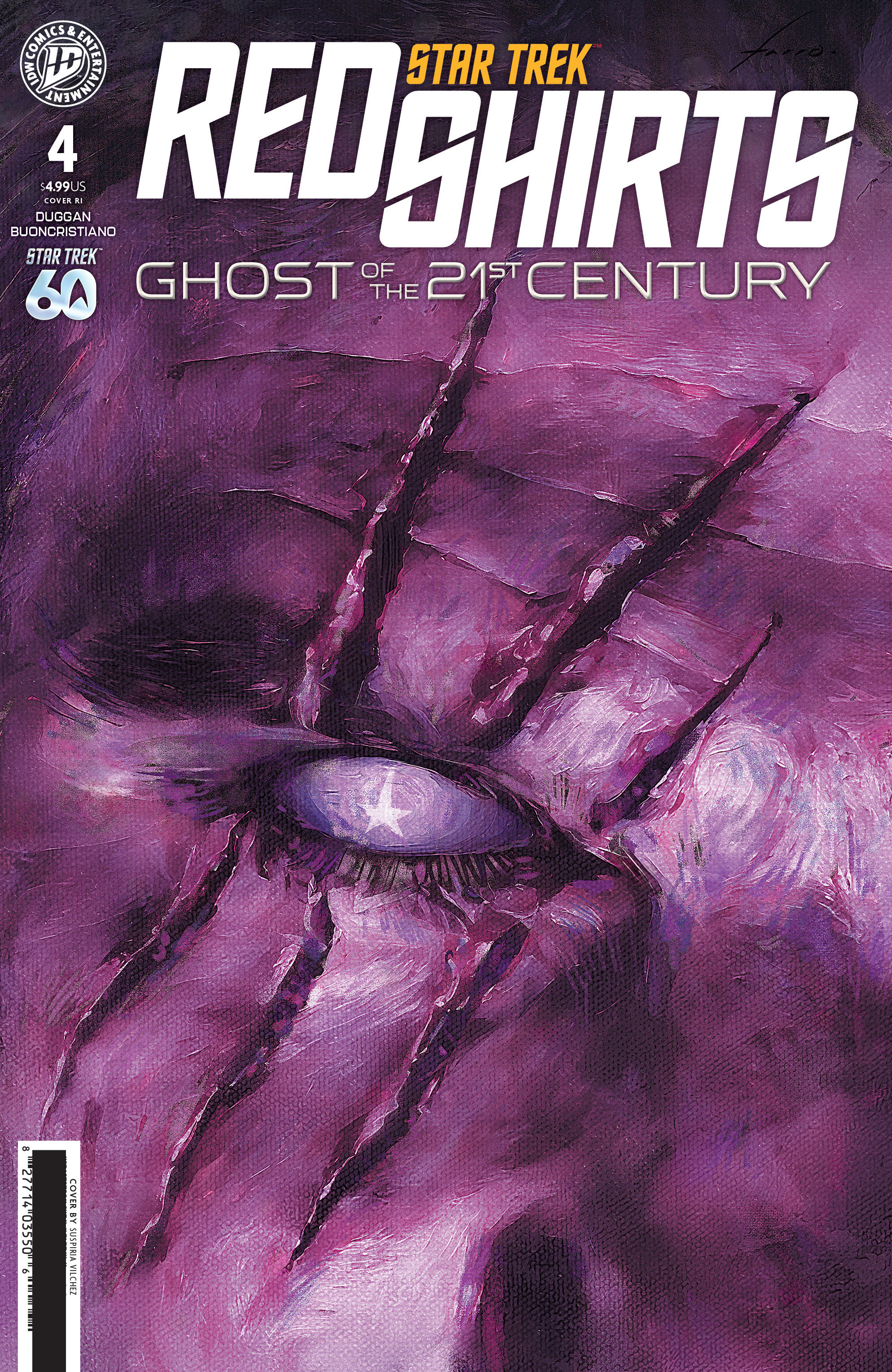 Star Trek: Red Shirts  Ghost Of The 21st Century #4 Variant Ri (10) (Farro)