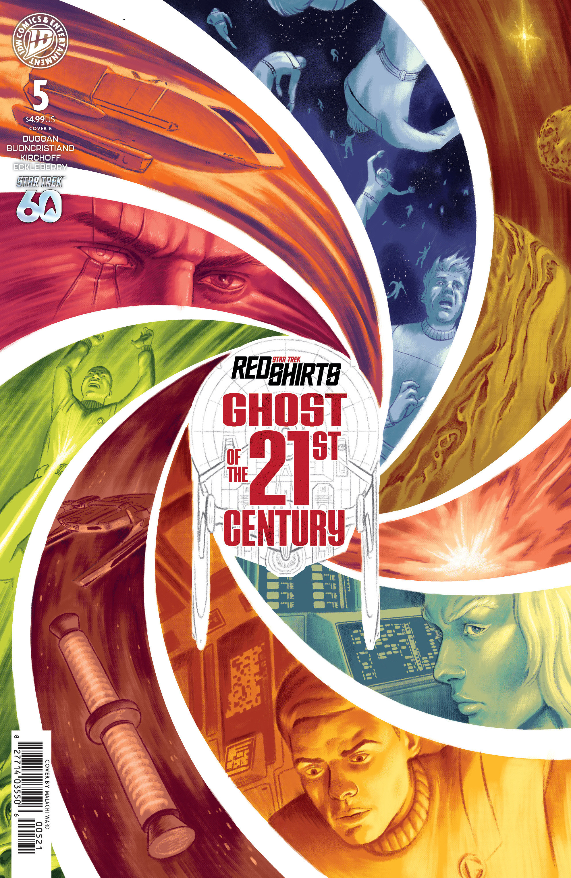 Star Trek: Red Shirts  Ghost Of The 21st Century #5 Variant B (Ward)