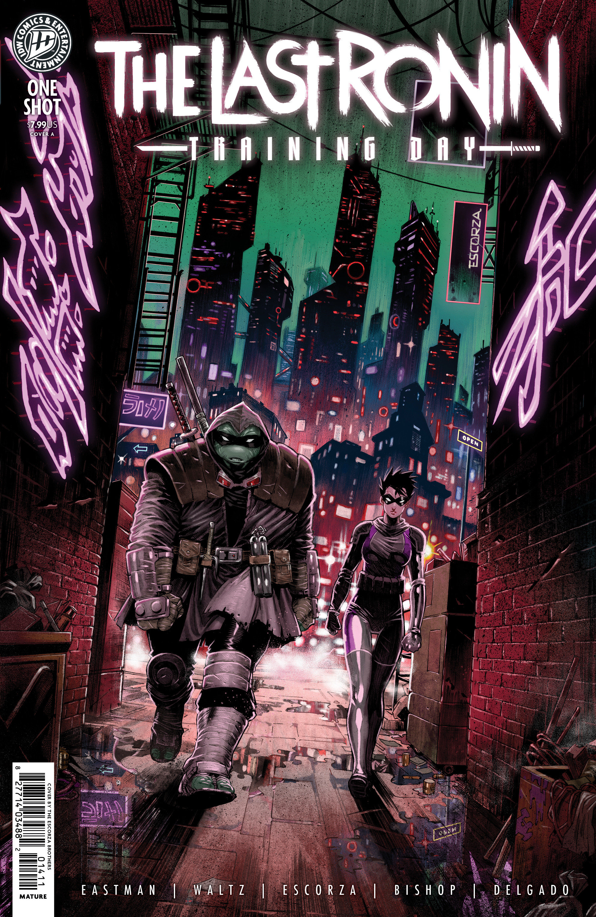 Teenage Mutant Ninja Turtles: The Last Ronin  Training Day Cover A (Escorza Brothers)