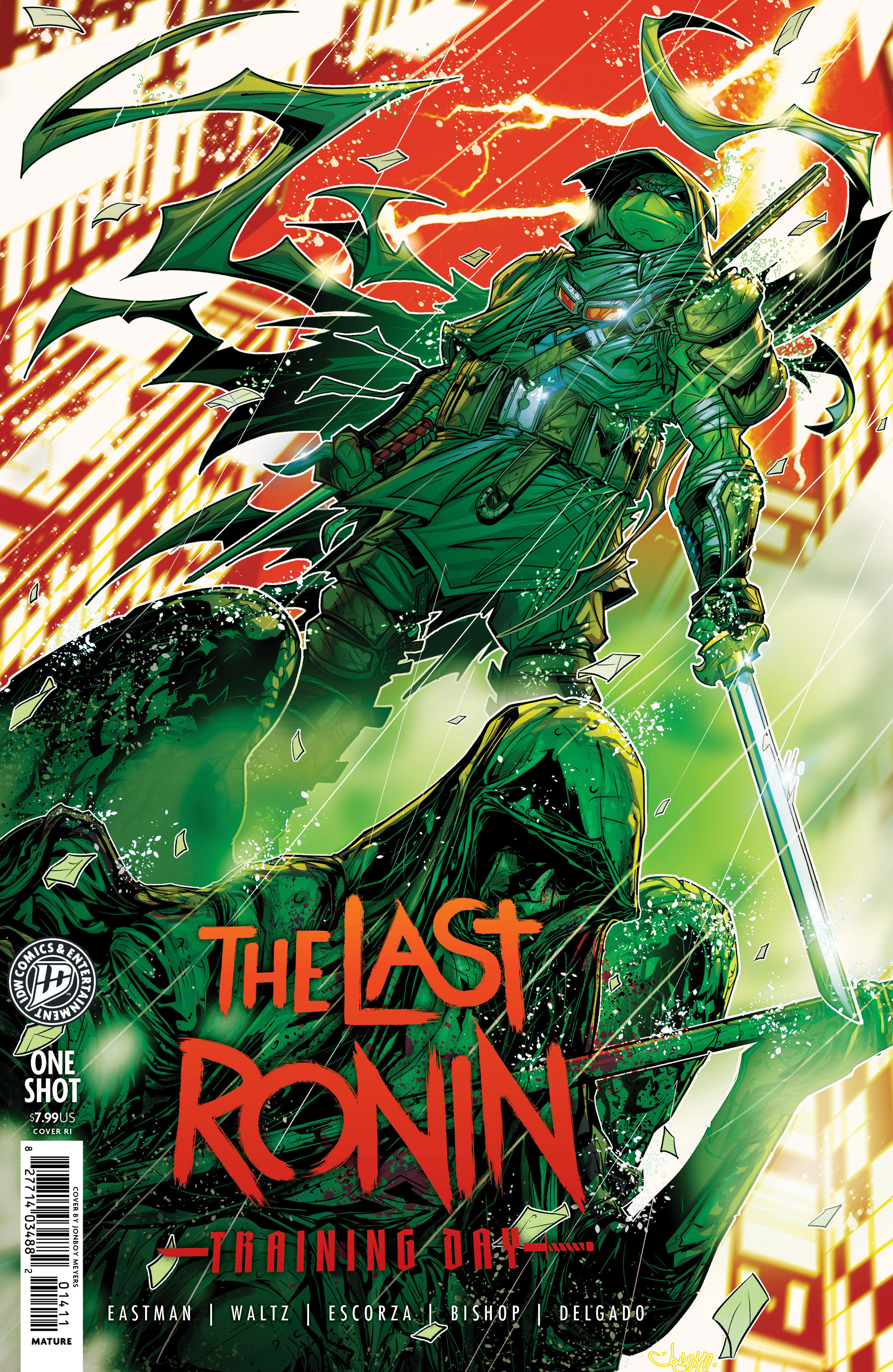 Teenage Mutant Ninja Turtles: The Last Ronin  Training Day Variant Ri (25) (Meyers)