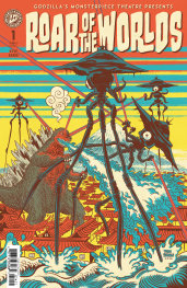  JUN200620260337 | GODZİLLAS MONSTERPİECE THEATRE PRESENTS ROAR OF THE WORLDS COVER A (SCİOLİ) PRE ORDER/ÖN SİPARİŞ [JUN26] | IDW  