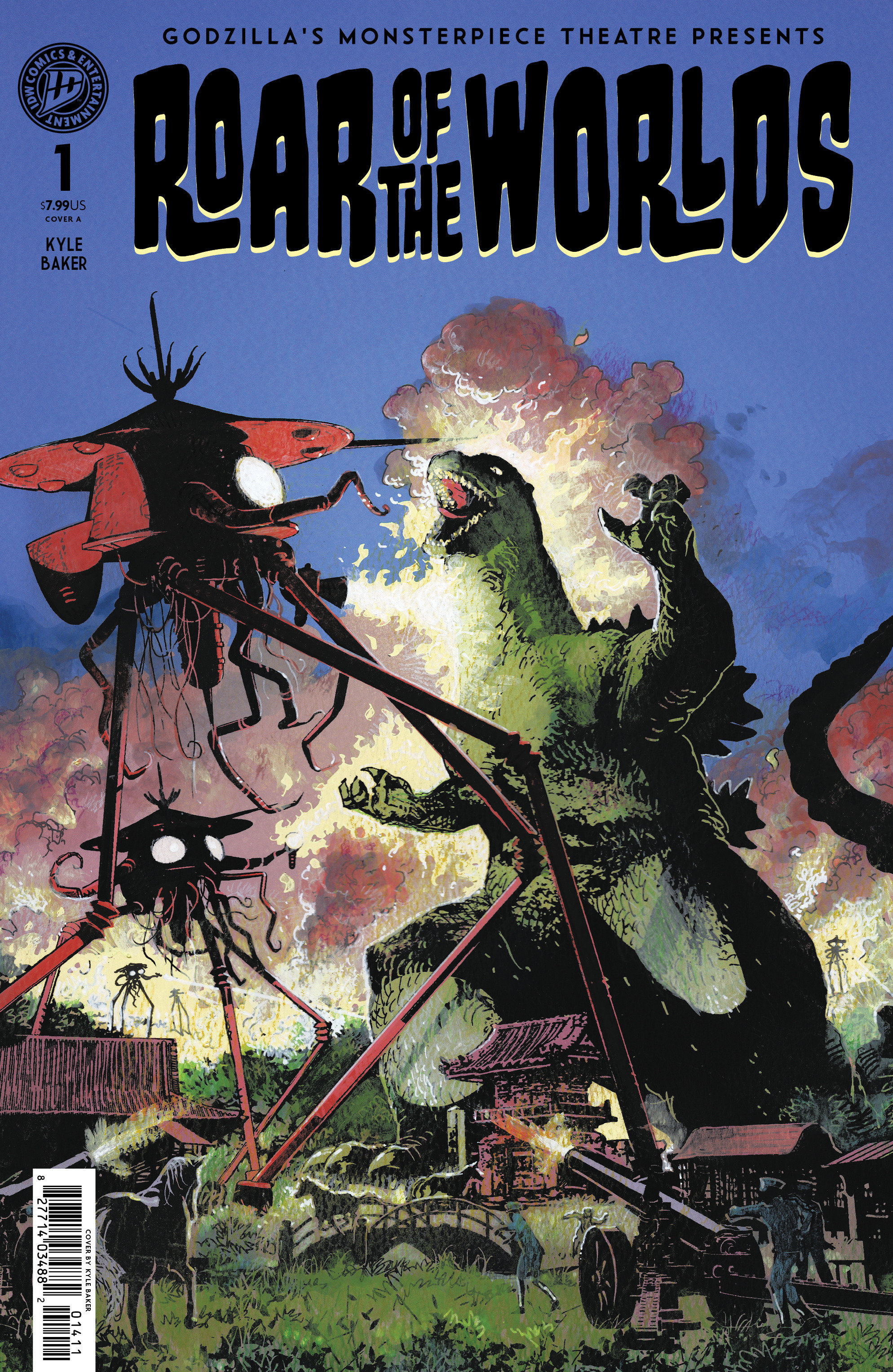 Godzilla's Monsterpiece Theatre Presents: Roar Of The Worlds Variant B (Baker)