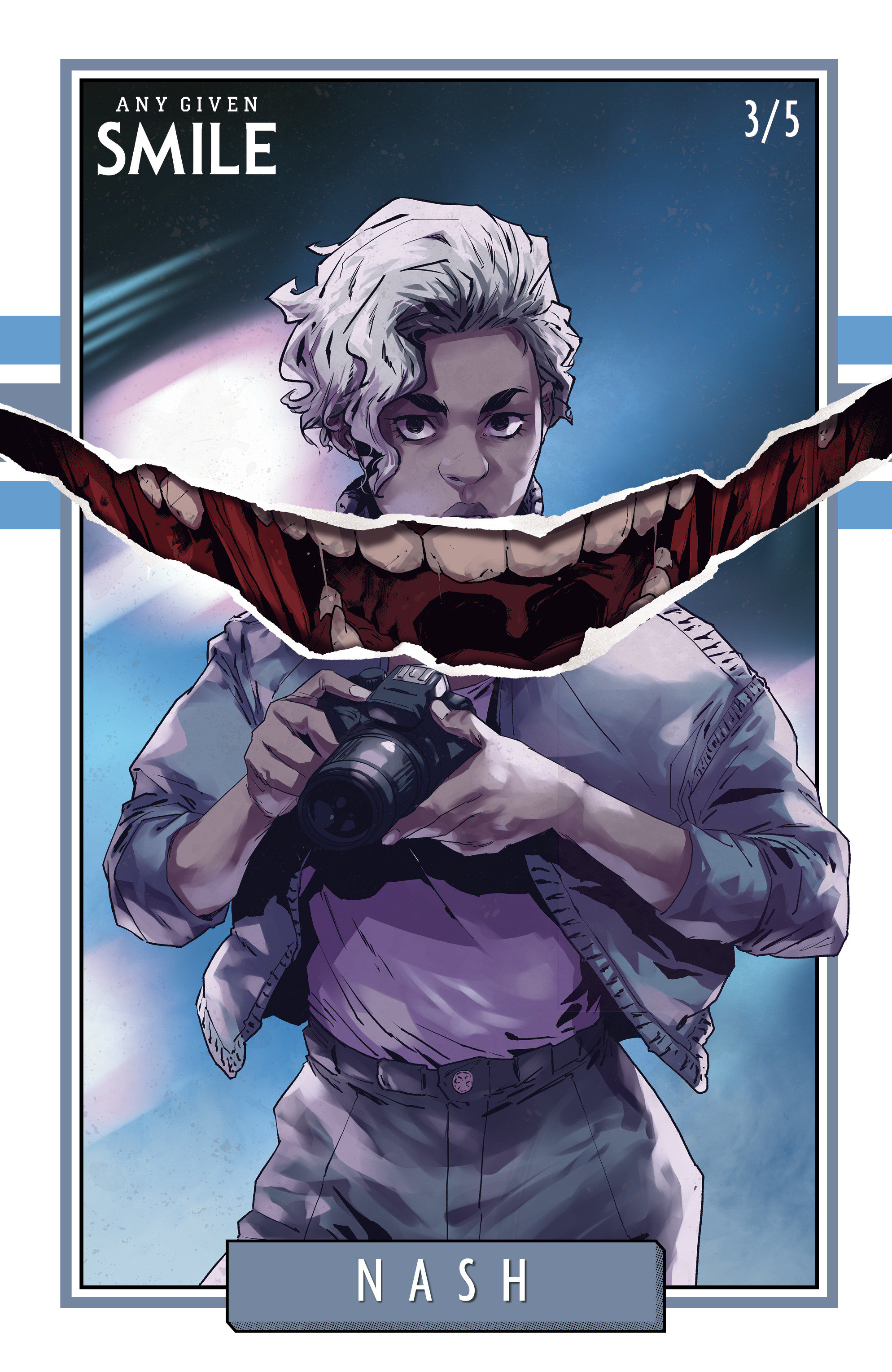 Smile: Any Given Smile #3 Variant C (Collar Trading Card Variant)