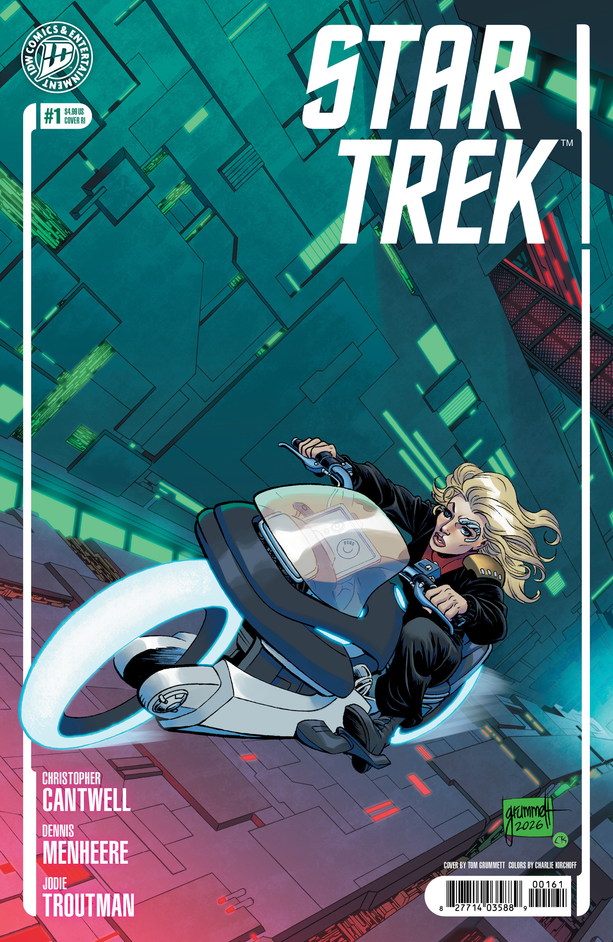 Star Trek (2026) #1 Variant Ri (15) (Grummett)