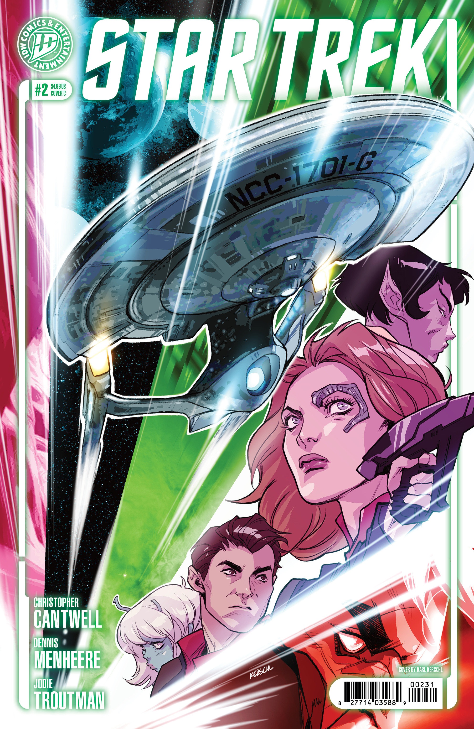 Star Trek (2026) #2 Variant C (Kerschl)