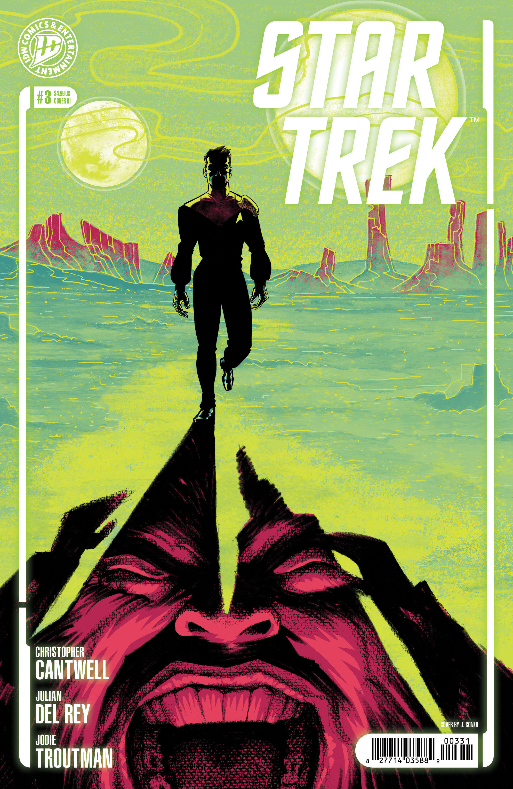 Star Trek (2026) #3 Variant Ri (10) (J. Gonzo)