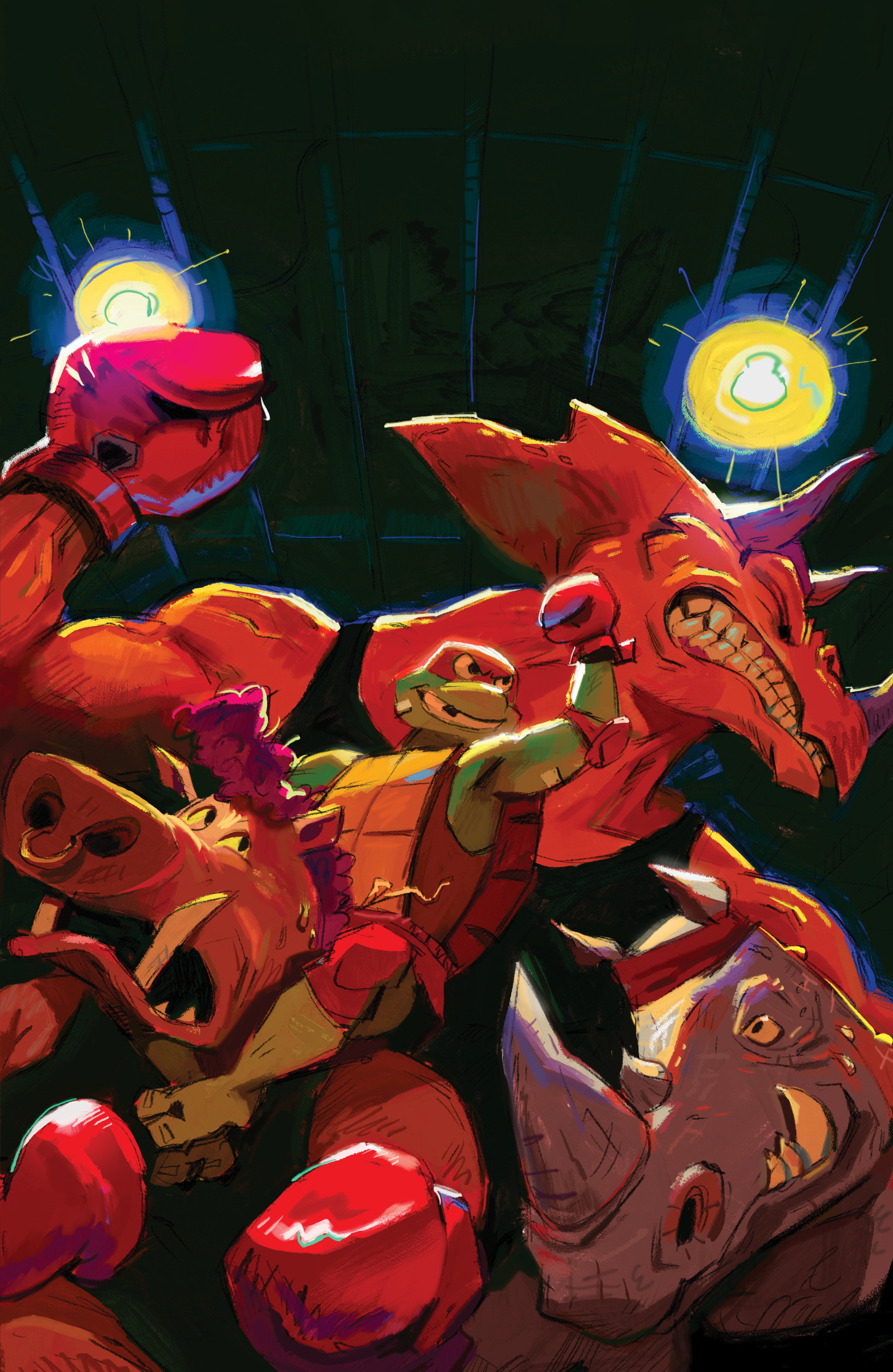 Tales Of The Teenage Mutant Ninja Turtles: Coastal Chaos #1 Variant Ri (10) (Chalky Hobby Set)