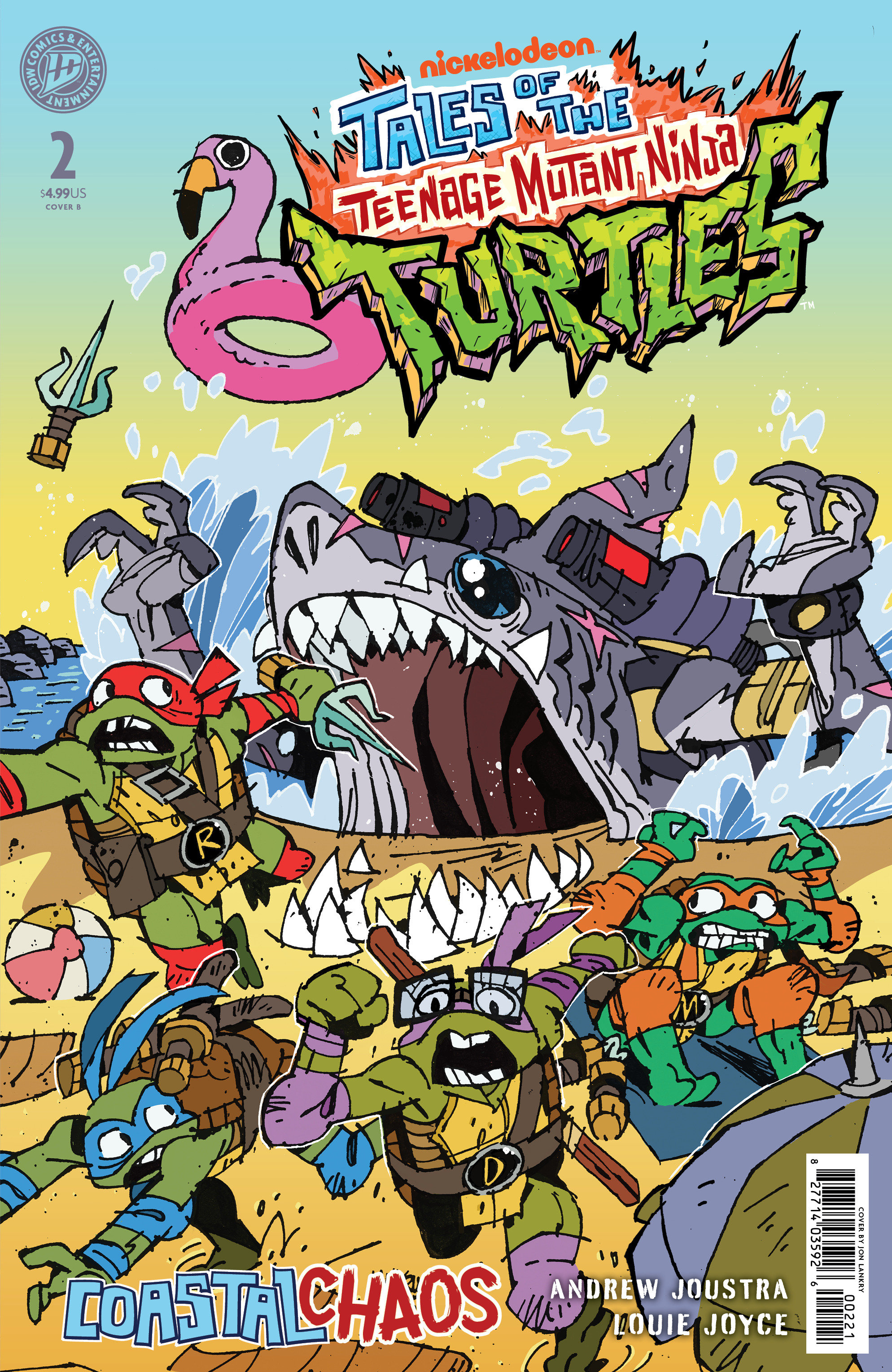 Tales Of The Teenage Mutant Ninja Turtles: Coastal Chaos #2 Variant B (Lankry)