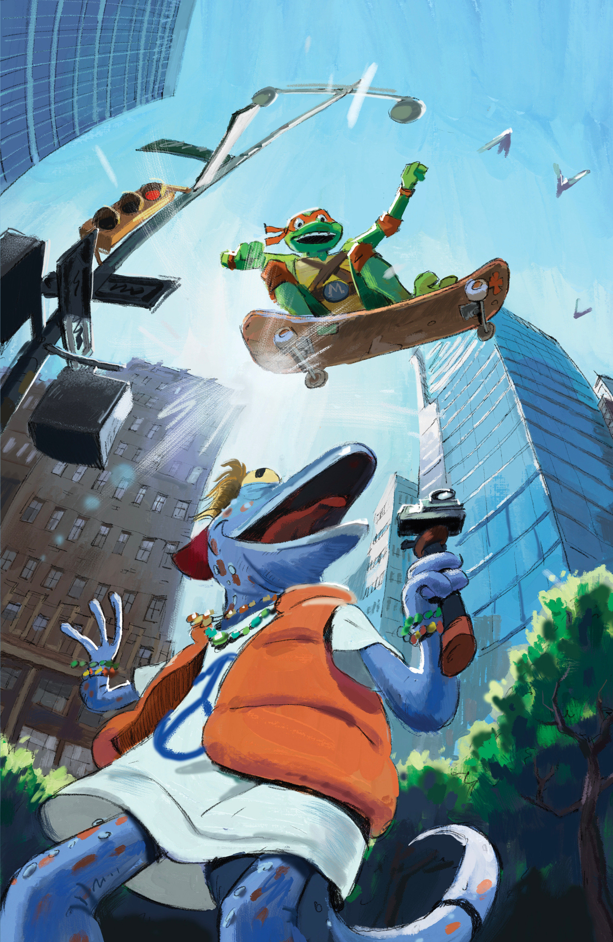 Tales Of The Teenage Mutant Ninja Turtles: Coastal Chaos #2 Variant Ri (10) (Chalky Hobby Set Full Art)