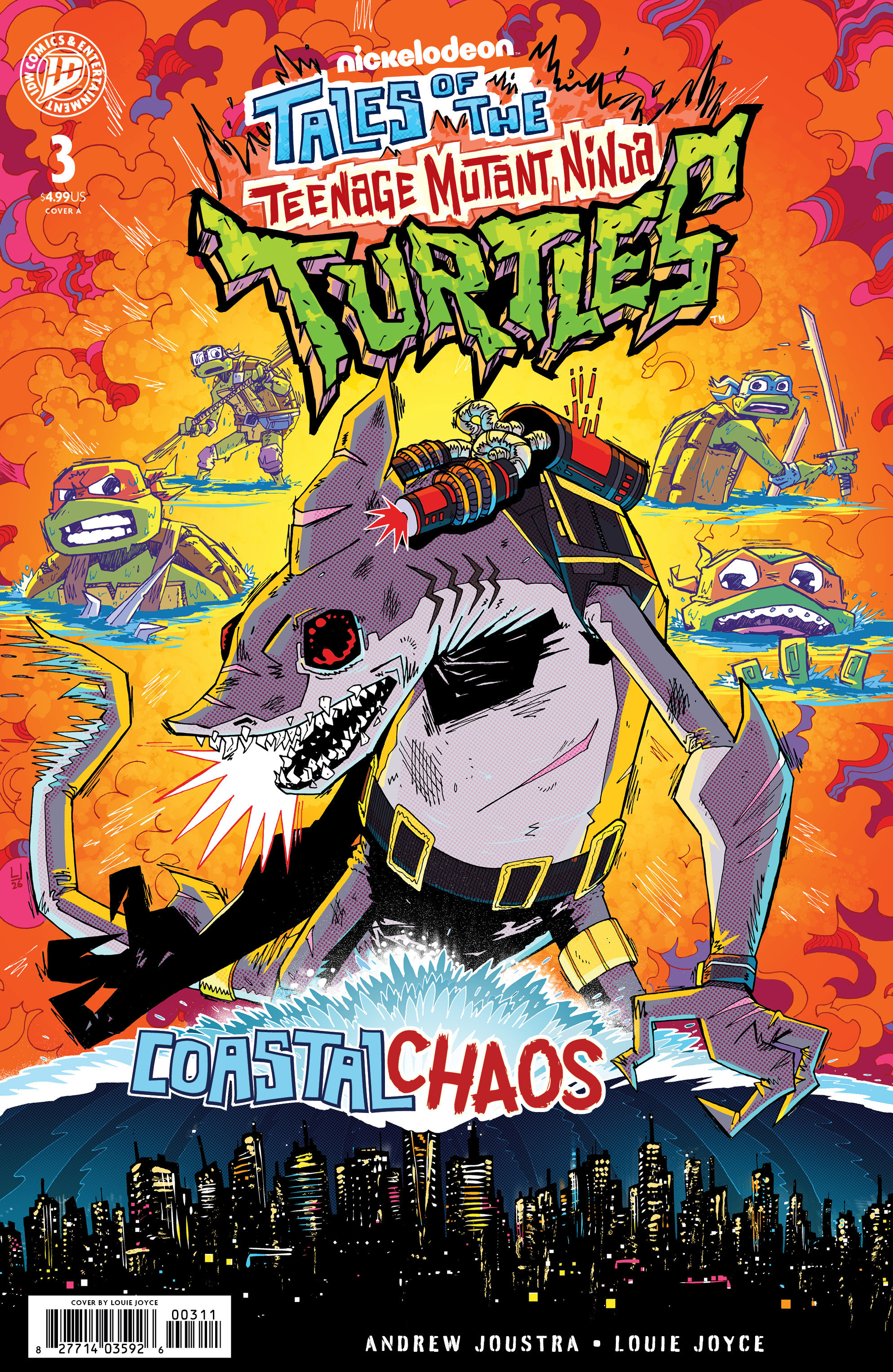 Tales Of The Teenage Mutant Ninja Turtles: Coastal Chaos #3 Cover A (Joyce)