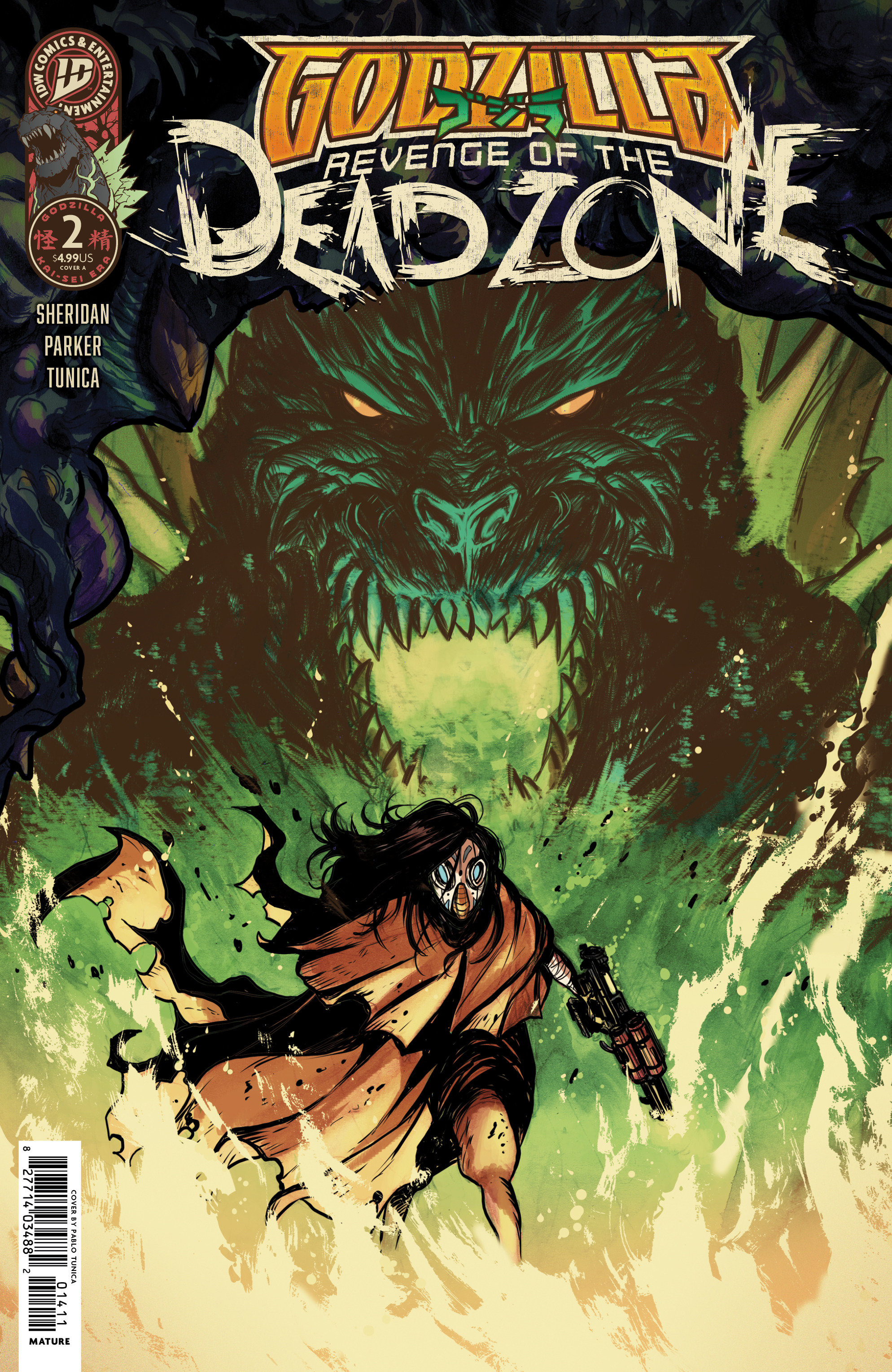 Godzilla: Revenge Of The Deadzone [Kai Sei Era] #2 Cover A (Tunica)