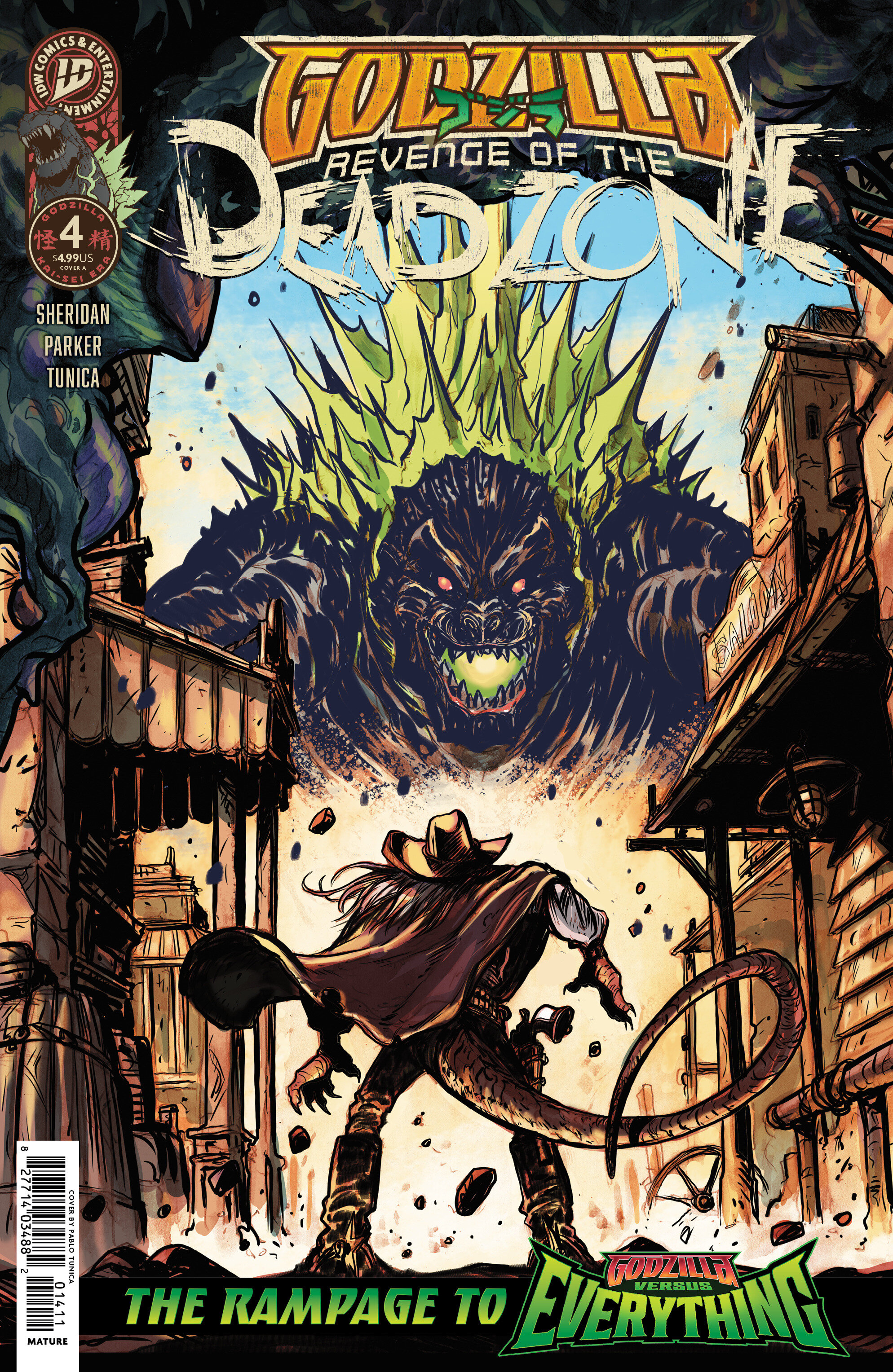 Godzilla: Revenge Of The Deadzone [Kai Sei Era] #4 Cover A (Tunica)
