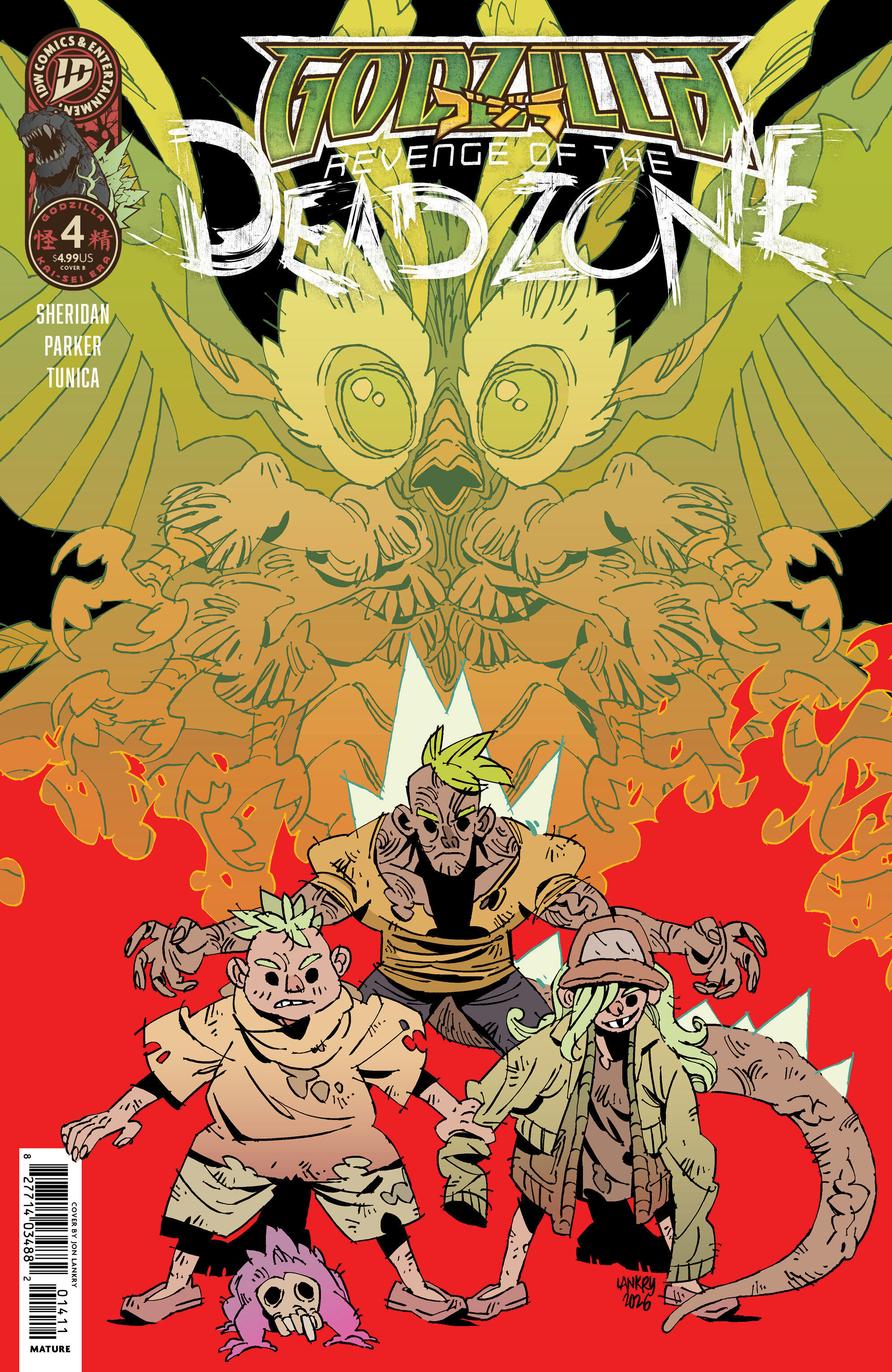 Godzilla: Revenge Of The Deadzone [Kai Sei Era] #4 Variant B (Lankry)