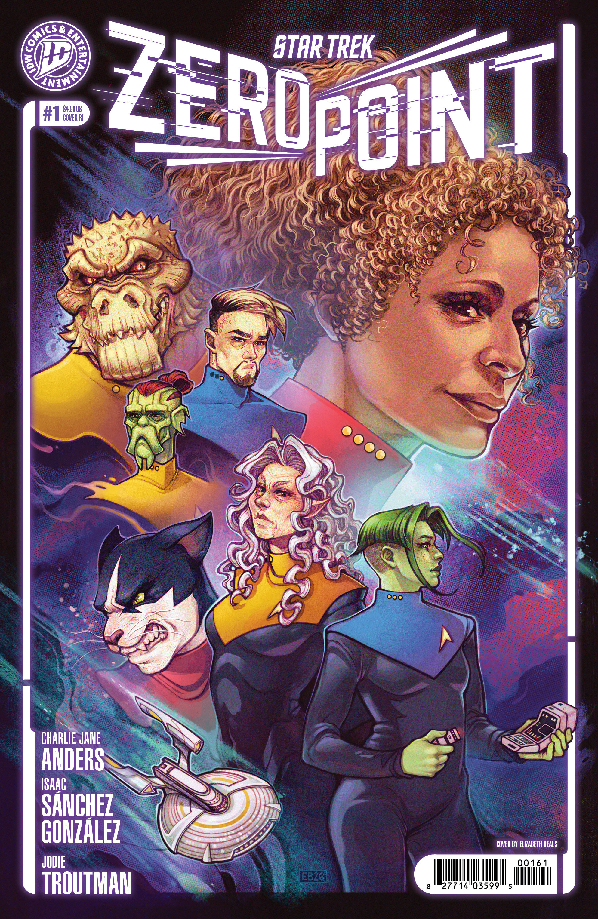 Star Trek: Zero Point #1 Variant Ri (10) (Beals)